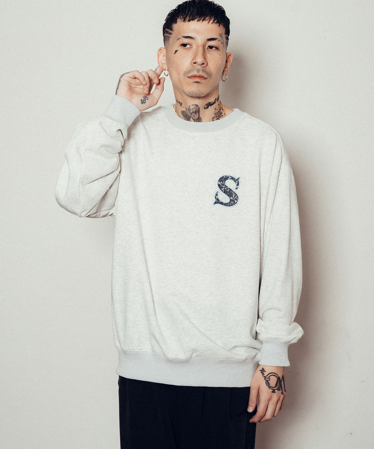 Paisley patched sweatshirt-thumbmail-8