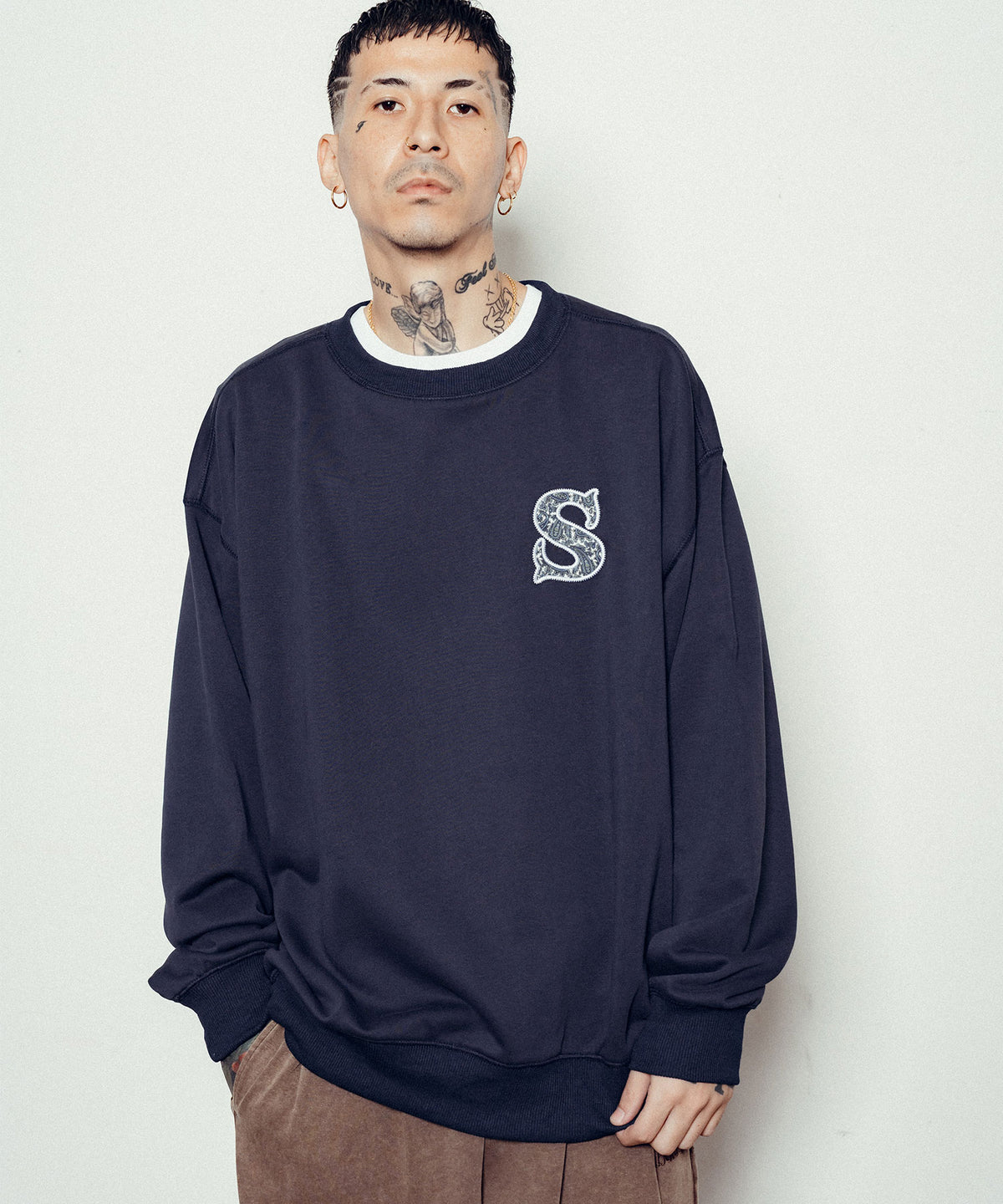 Paisley patched sweatshirt-thumbmail-11