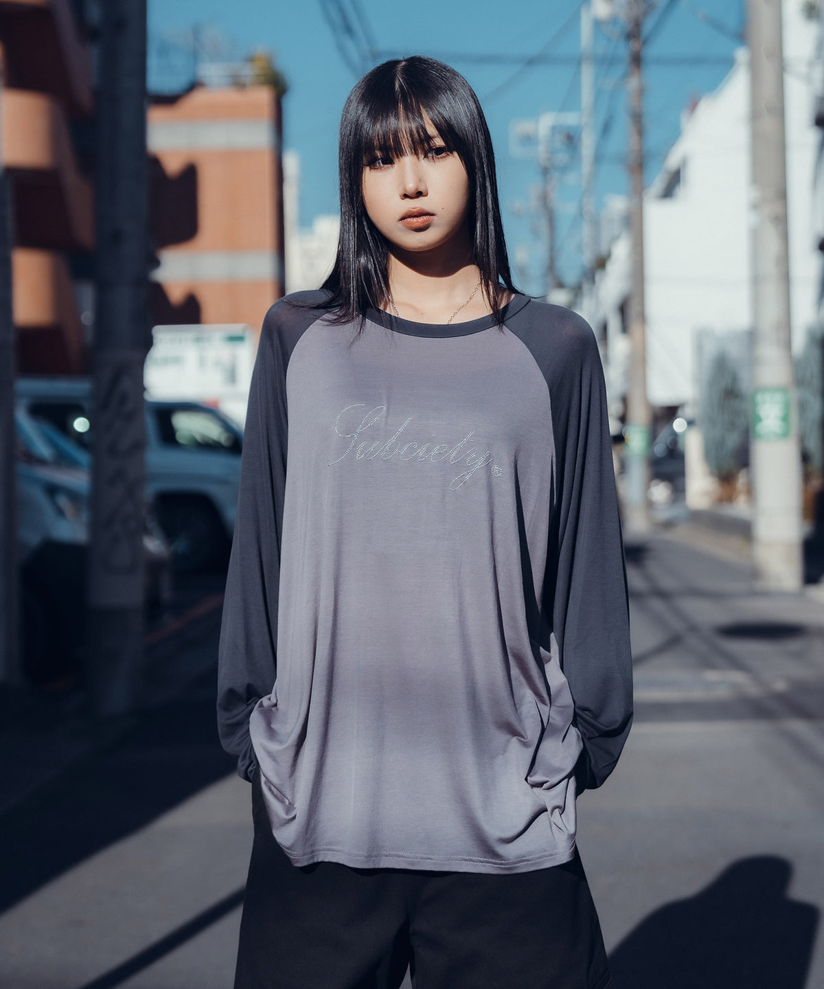Sheer raglan tee【WOMEN】-thumbmail-15