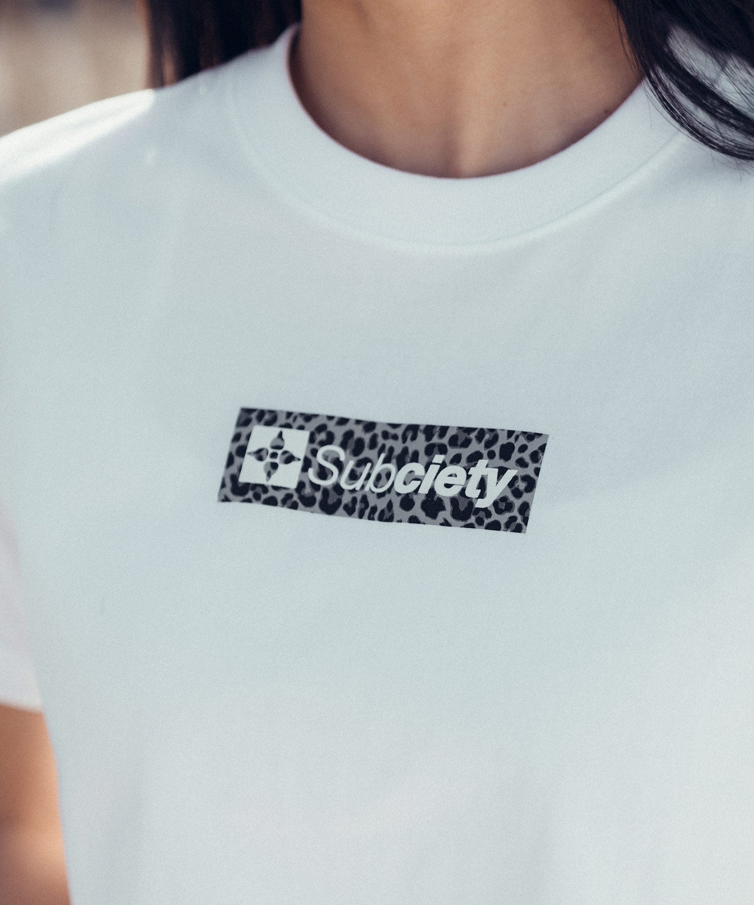 Cropped leopard box tee【WOMEN】-thumbmail-8