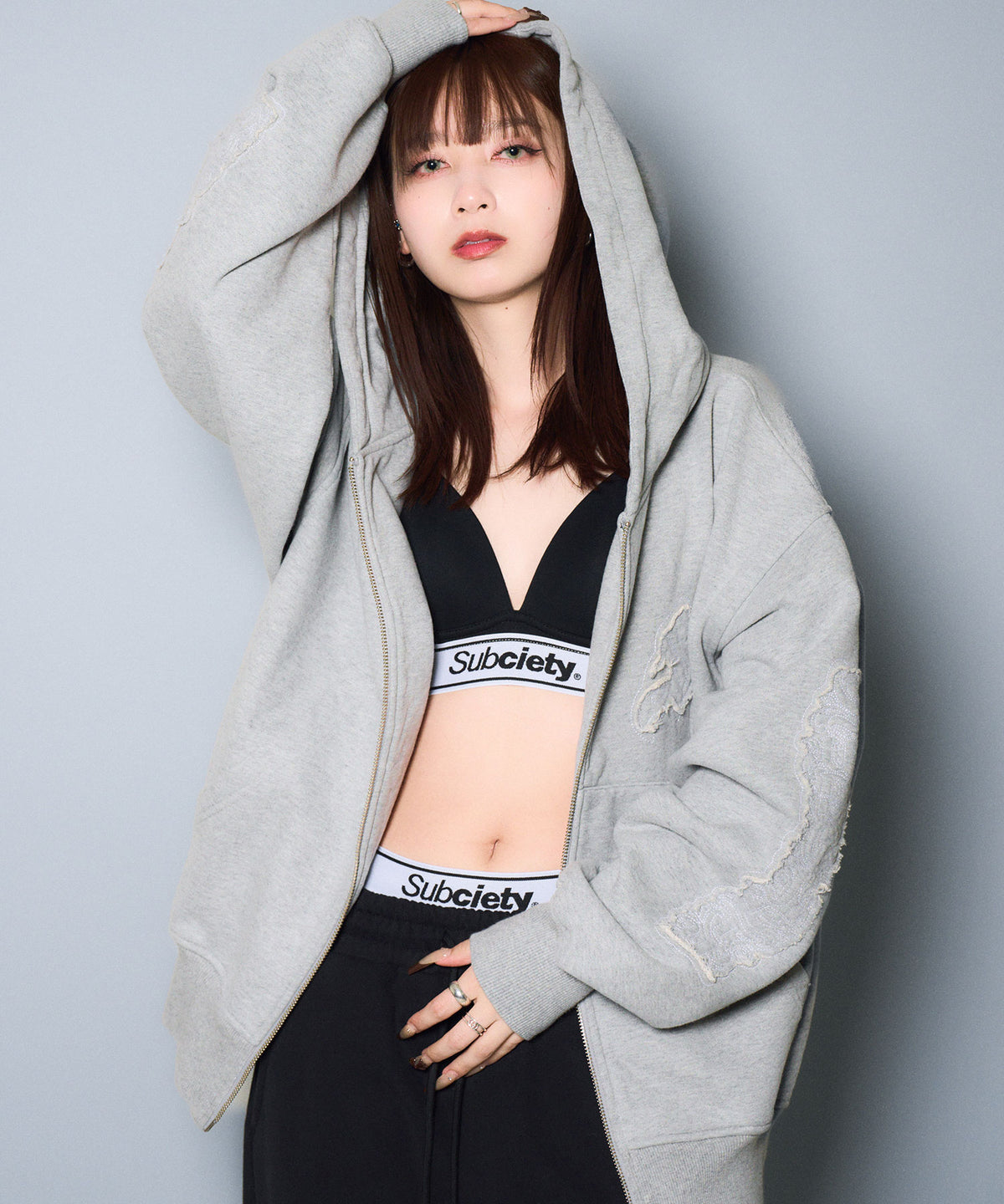 Logo Bralette & Shorts Set-thumbmail-7