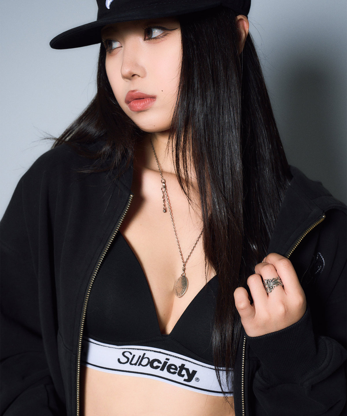 Logo Bralette & Shorts Set-thumbmail-6