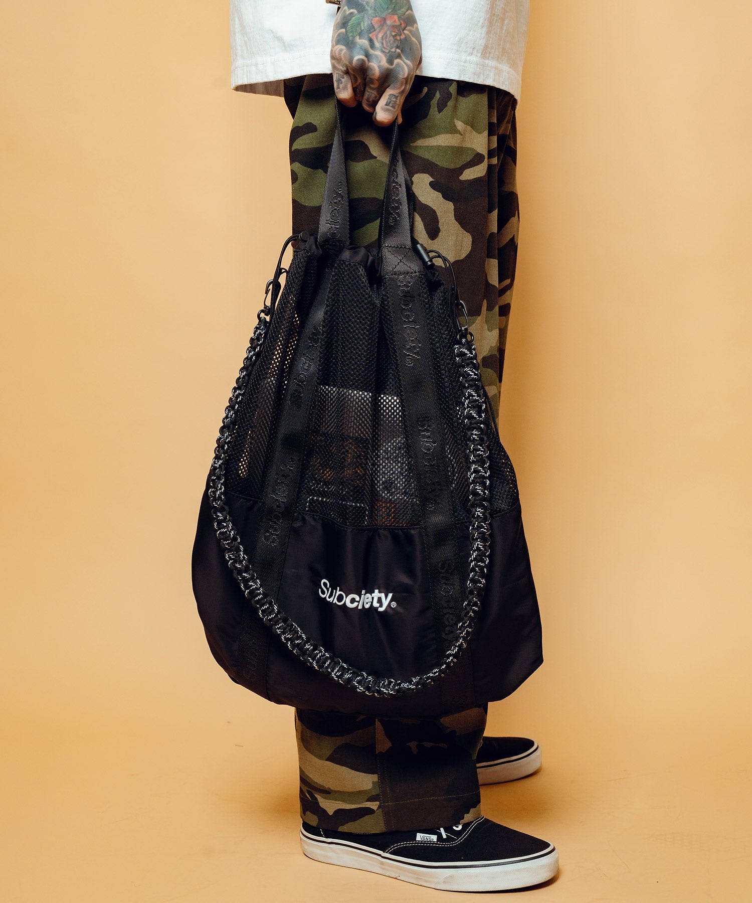 Mesh shoulder tote bag-thumbmail-9