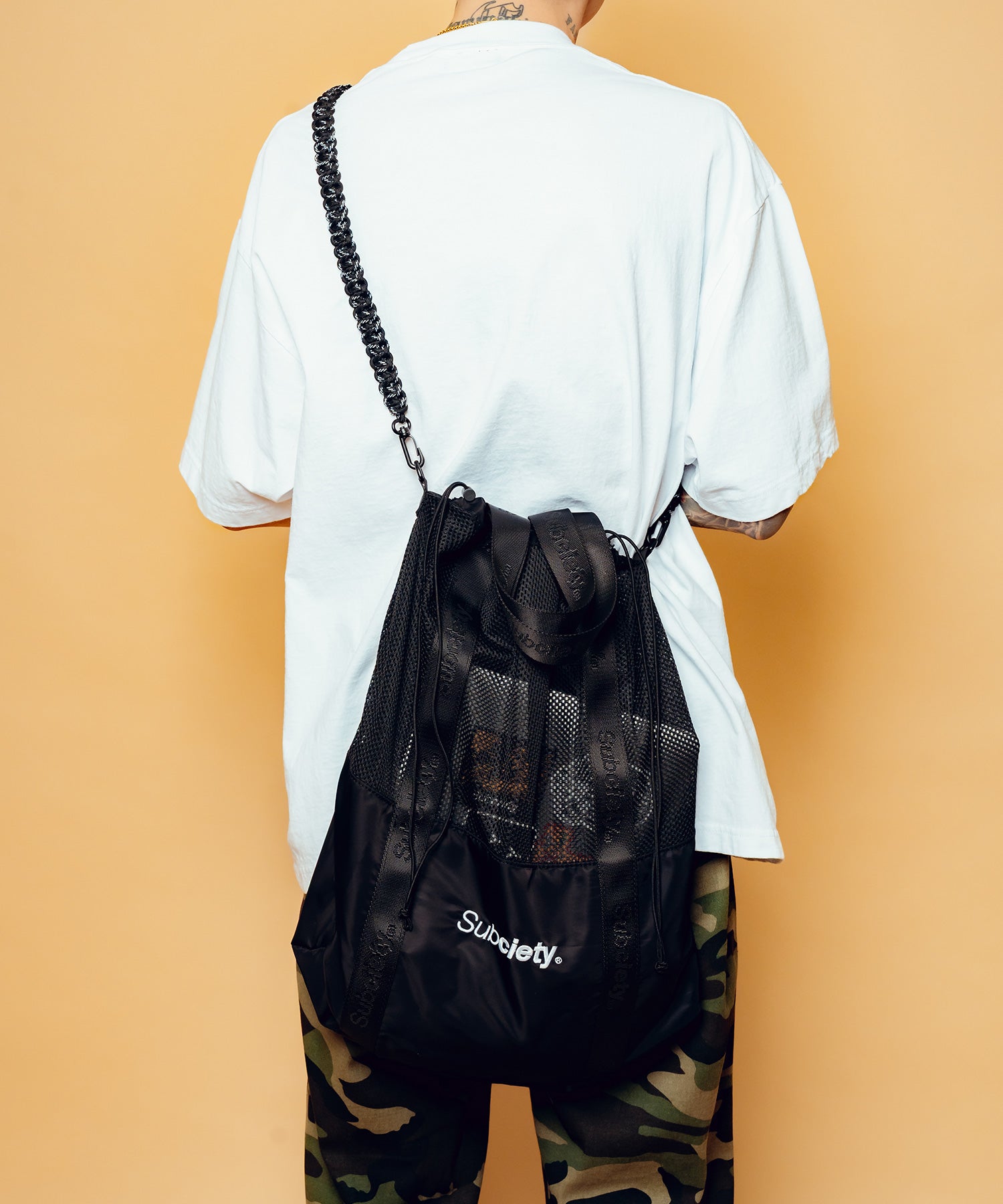 Mesh shoulder tote bag-thumbmail-7