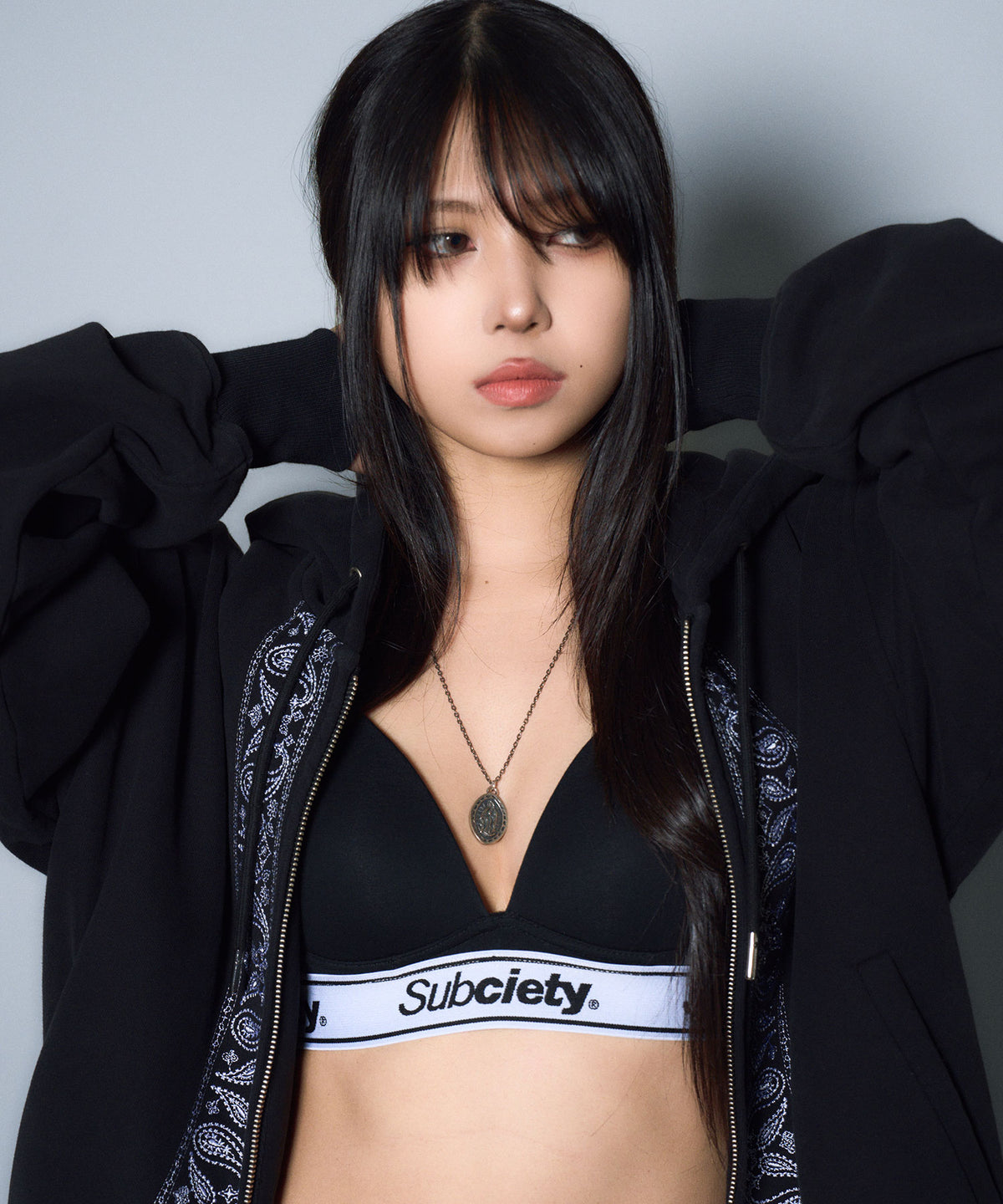 Embroidered Bandana Hoodie-thumbmail-13