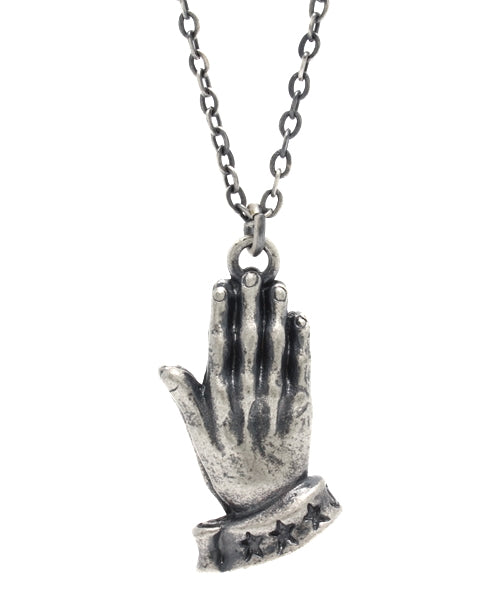 METAL NECKLACE-PRAYING HANDS--thumbmail-5