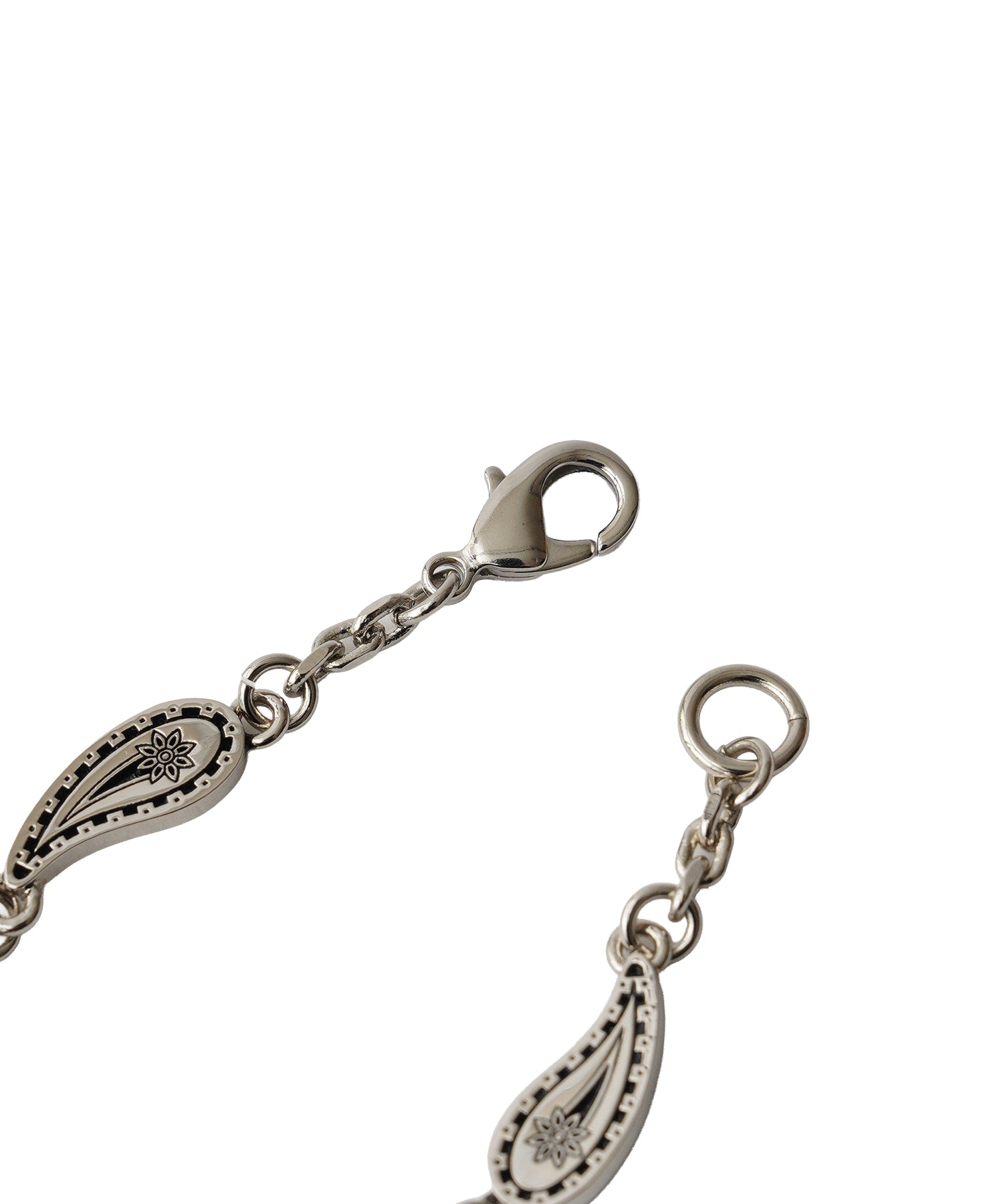 Paisley chain bracelet
