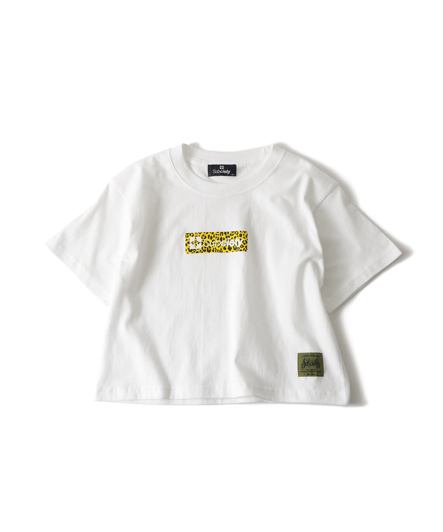 Cropped leopard box tee【WOMEN】-thumbmail-9