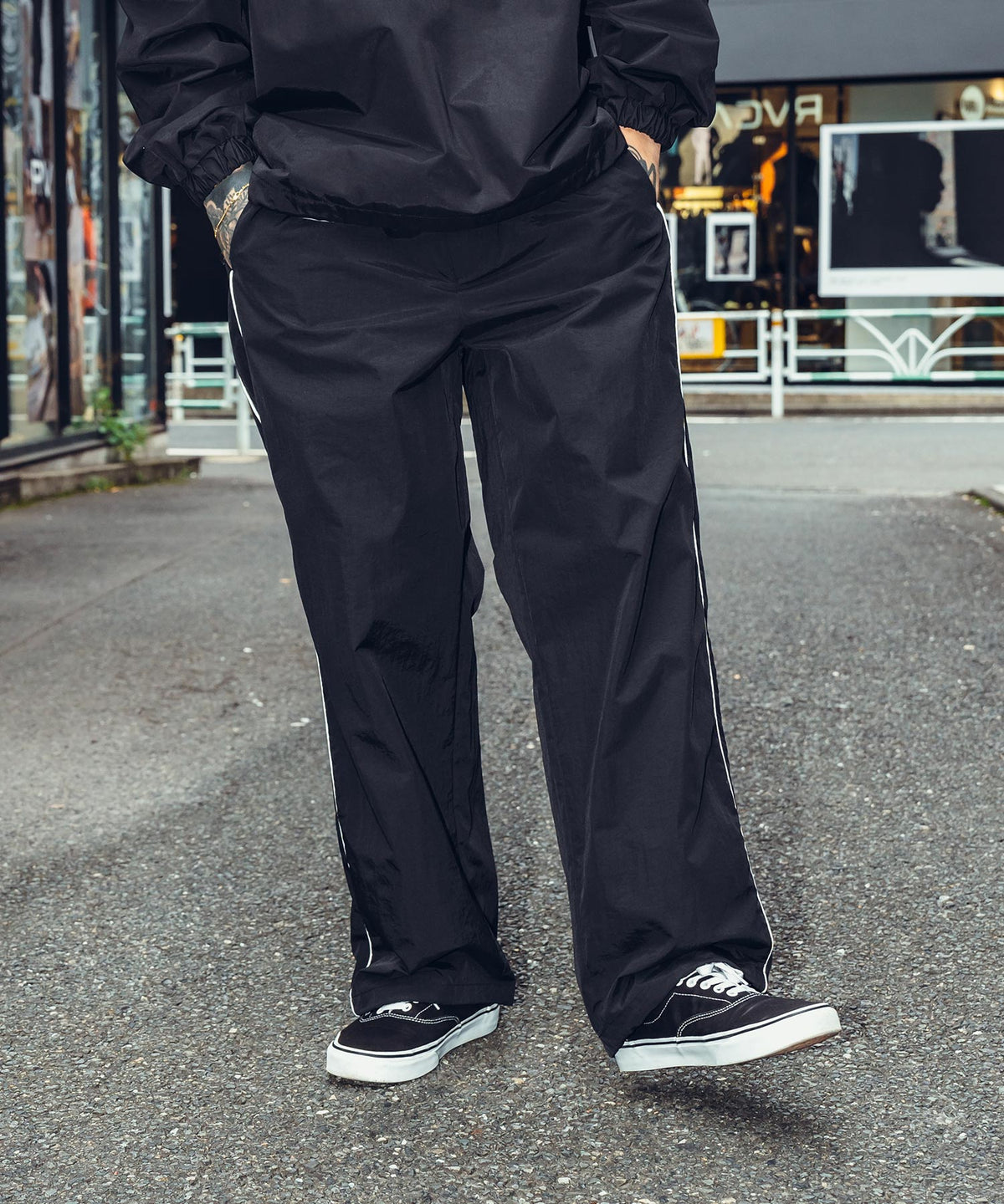 Nylon track pants-thumbmail-3