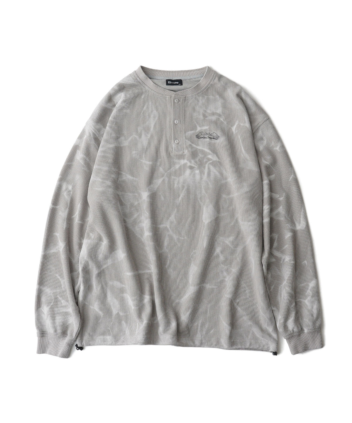 Henry Neck Waffle L/S-thumbmail-8