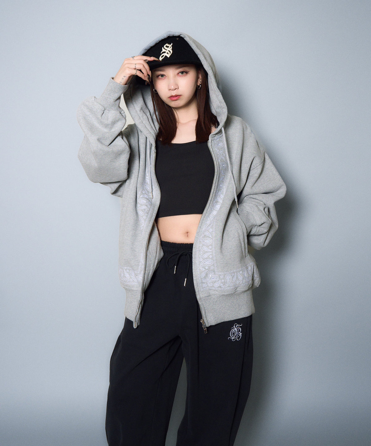 Embroidered Bandana Hoodie-thumbmail-18