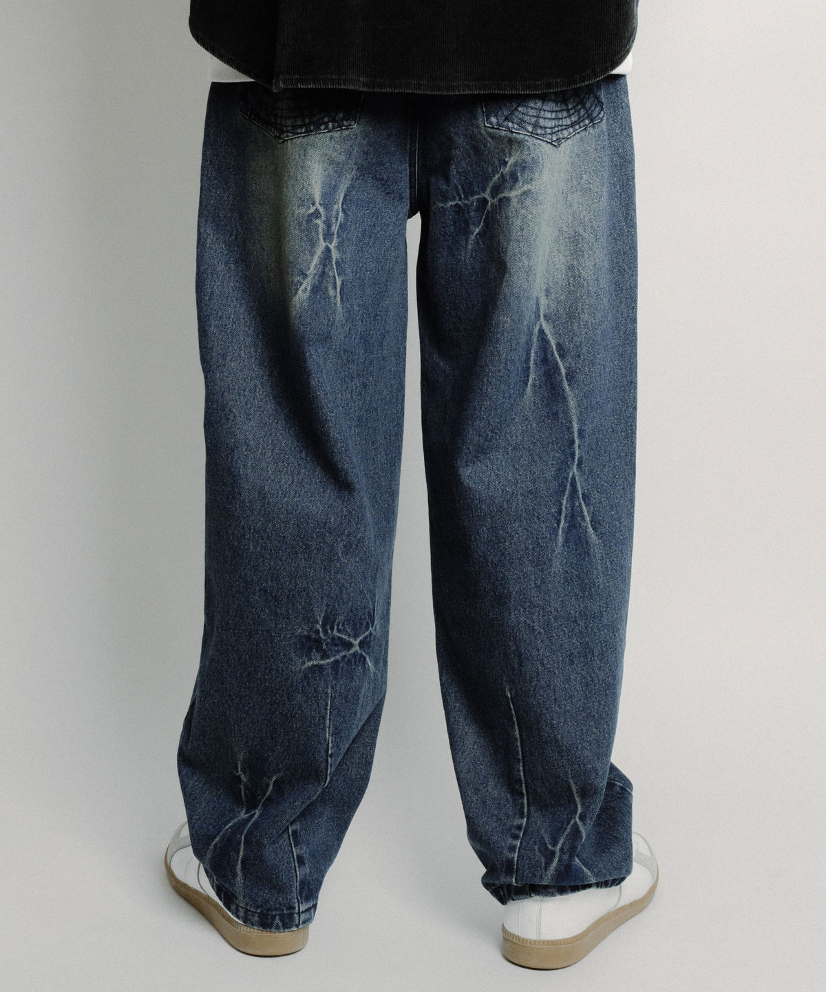 Cobweb curved denim pants-thumbmail-19