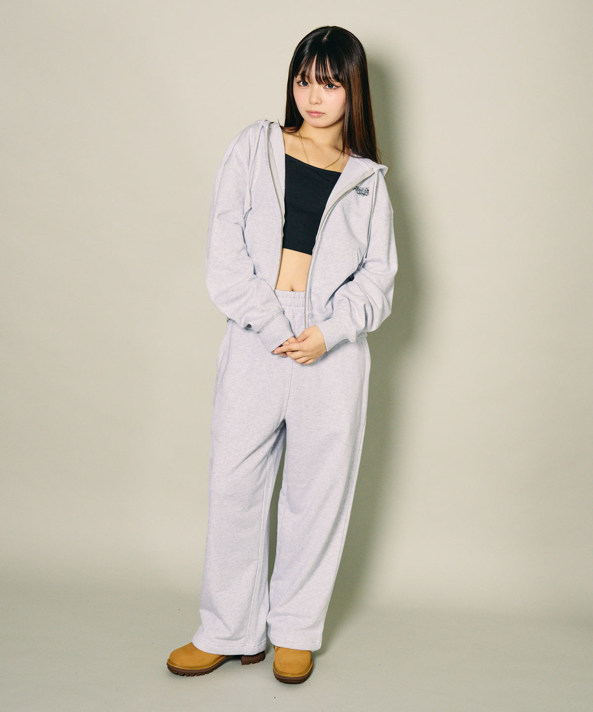 Boxy double zip up hoodie-thumbmail-23