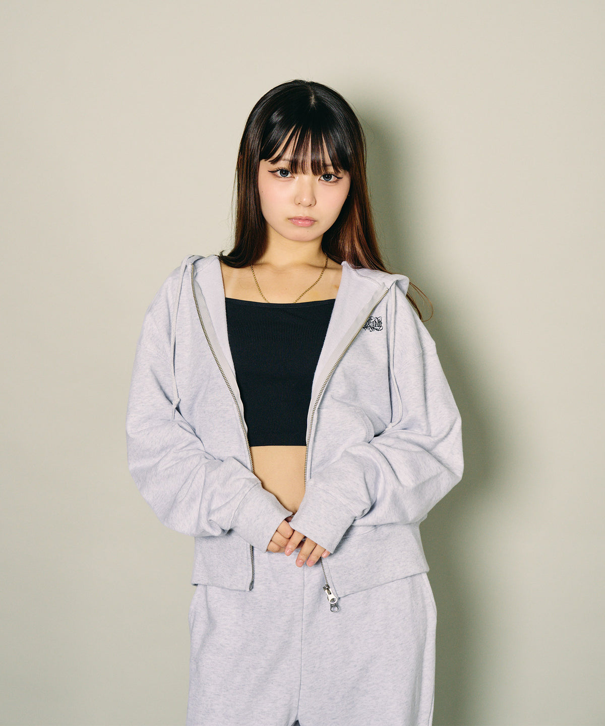Boxy double zip up hoodie-thumbmail-21