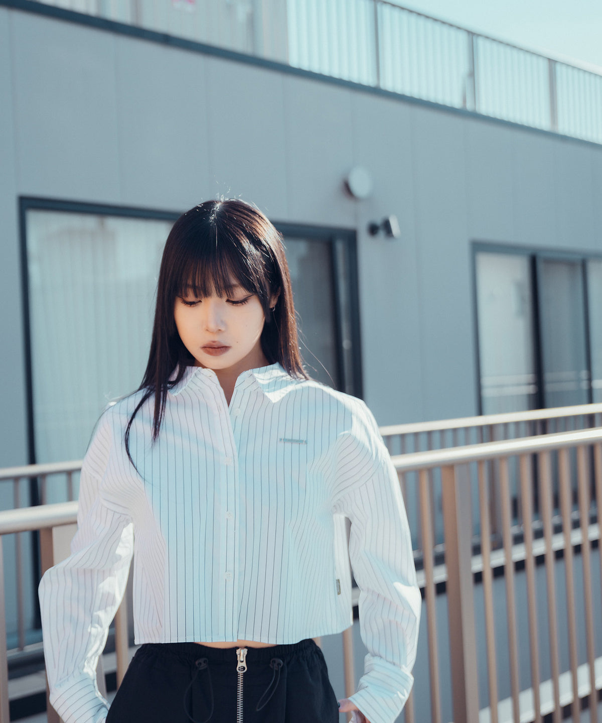 Cropped shirt【WOMEN】-thumbmail-20