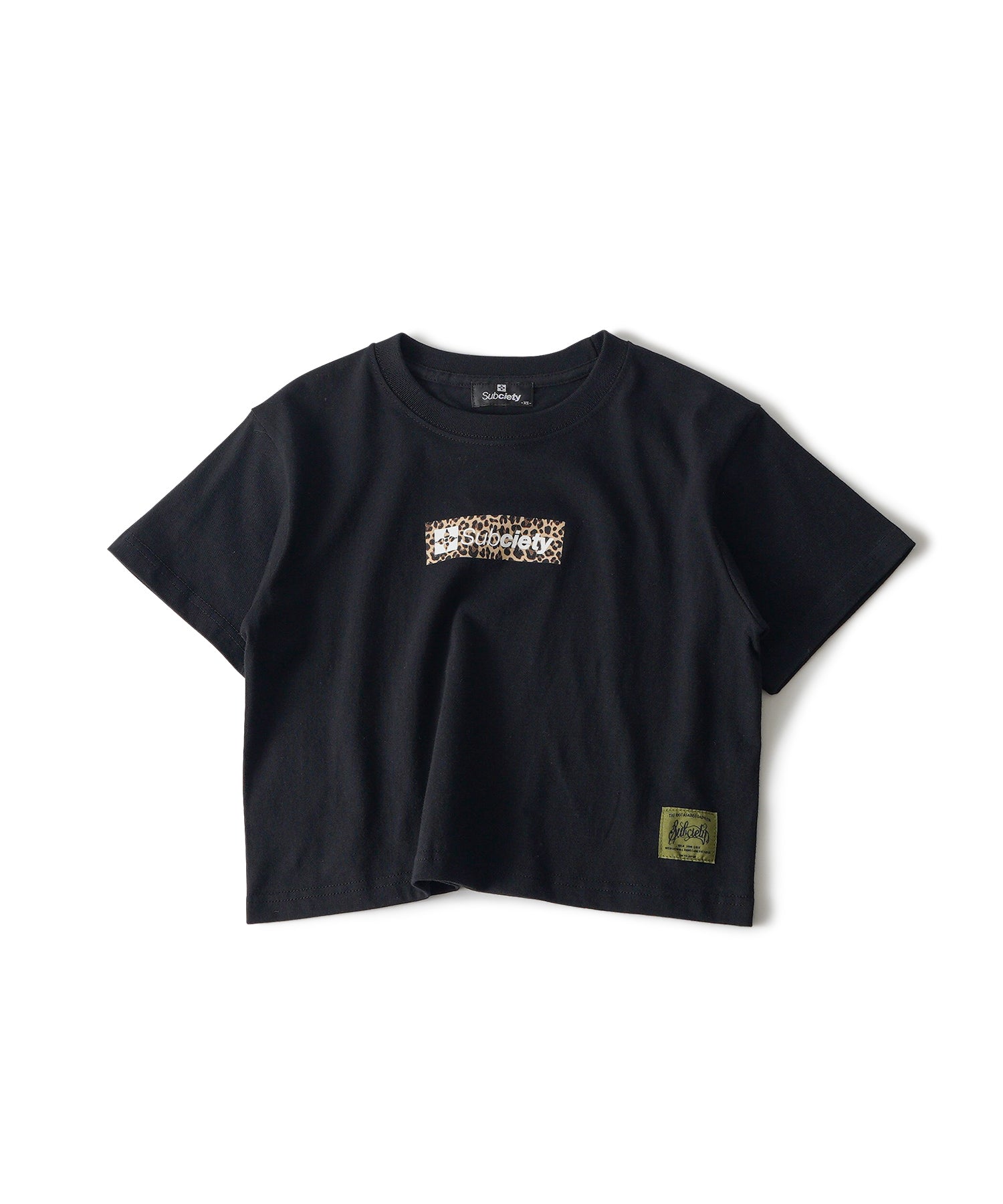 Cropped leopard box tee【WOMEN】-thumbmail-15