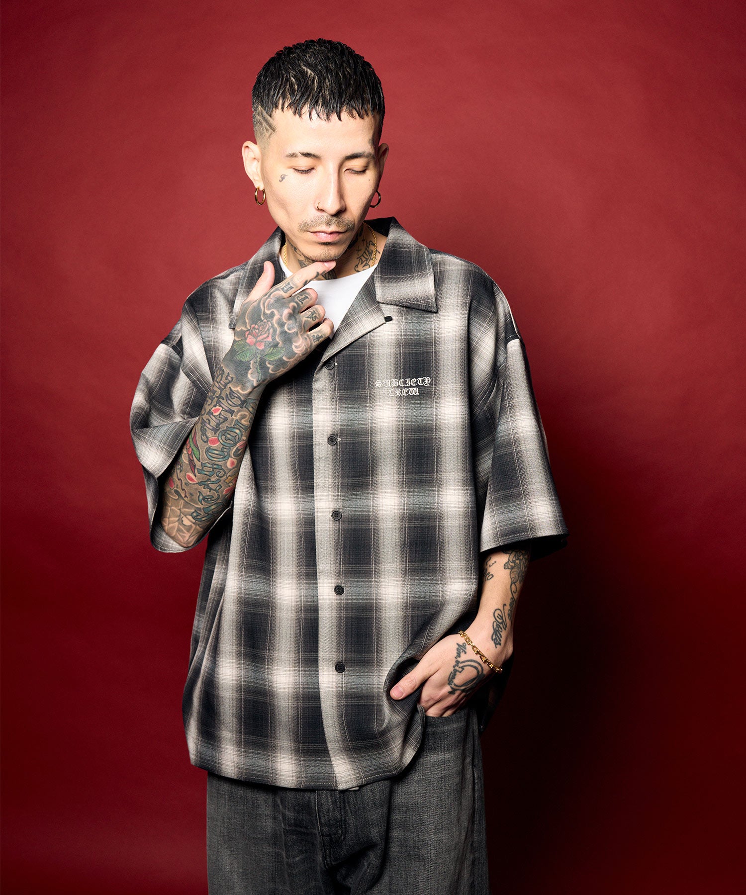 Ombre check shirt-thumbmail-5