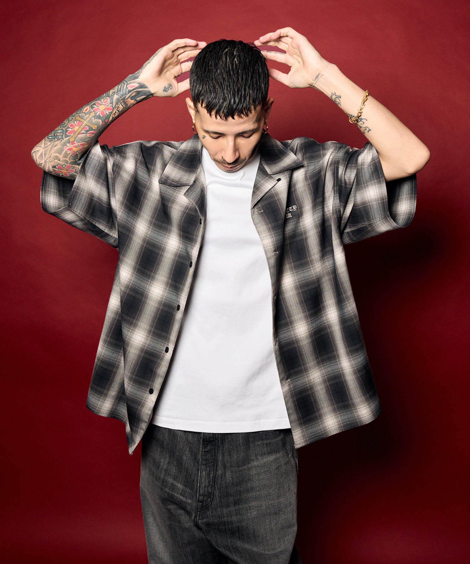 Ombre check shirt-thumbmail-8