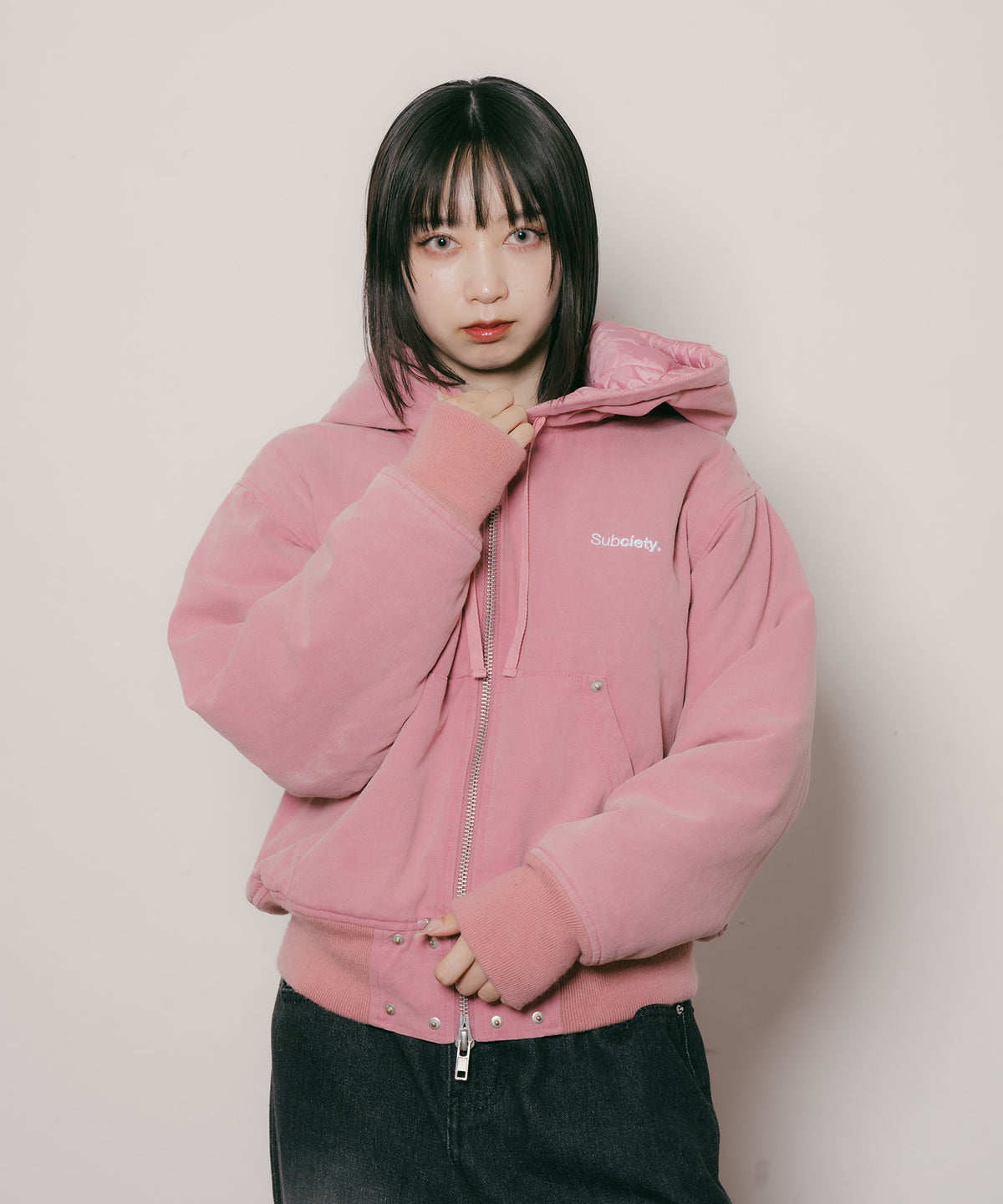 Hooded jacket [WOMEN]-thumbmail-1