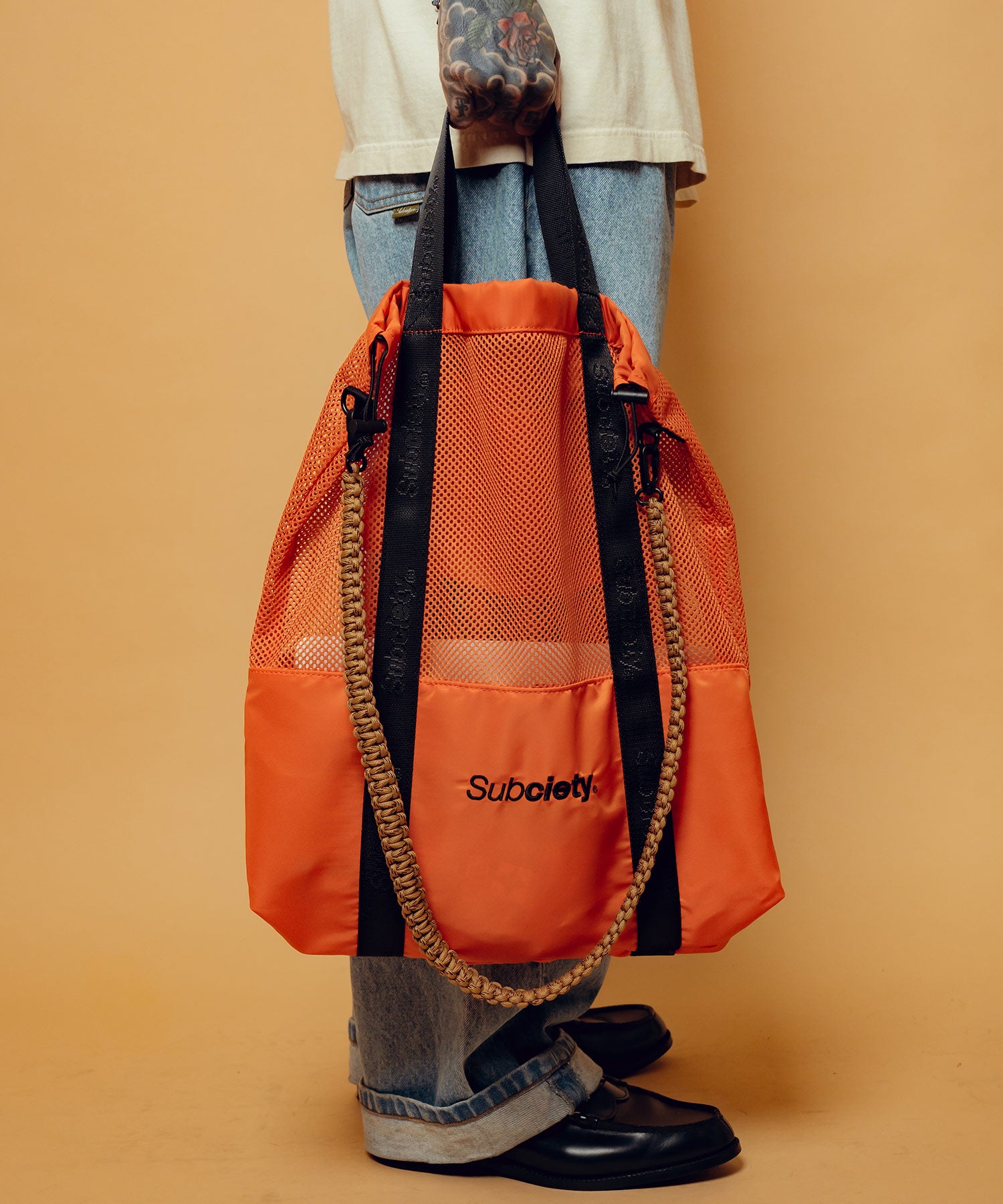 Mesh shoulder tote bag-thumbmail-30