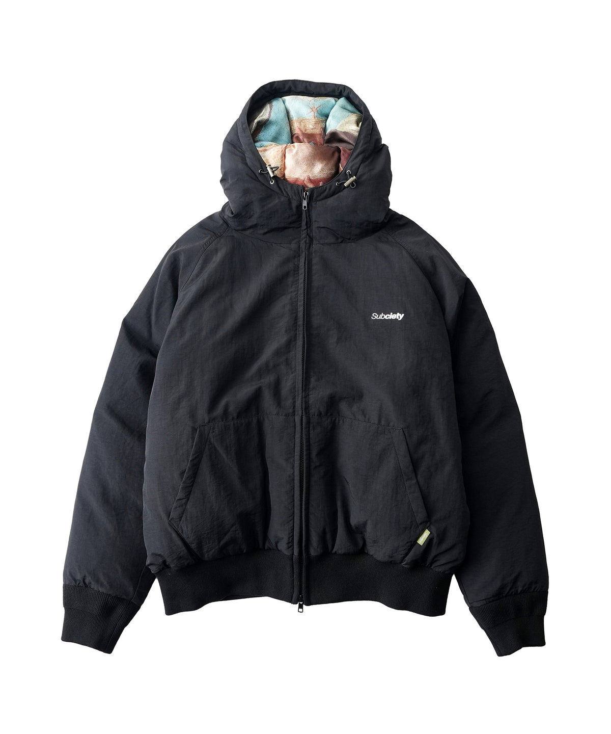 Nylon puff hooded jkt-thumbmail-3
