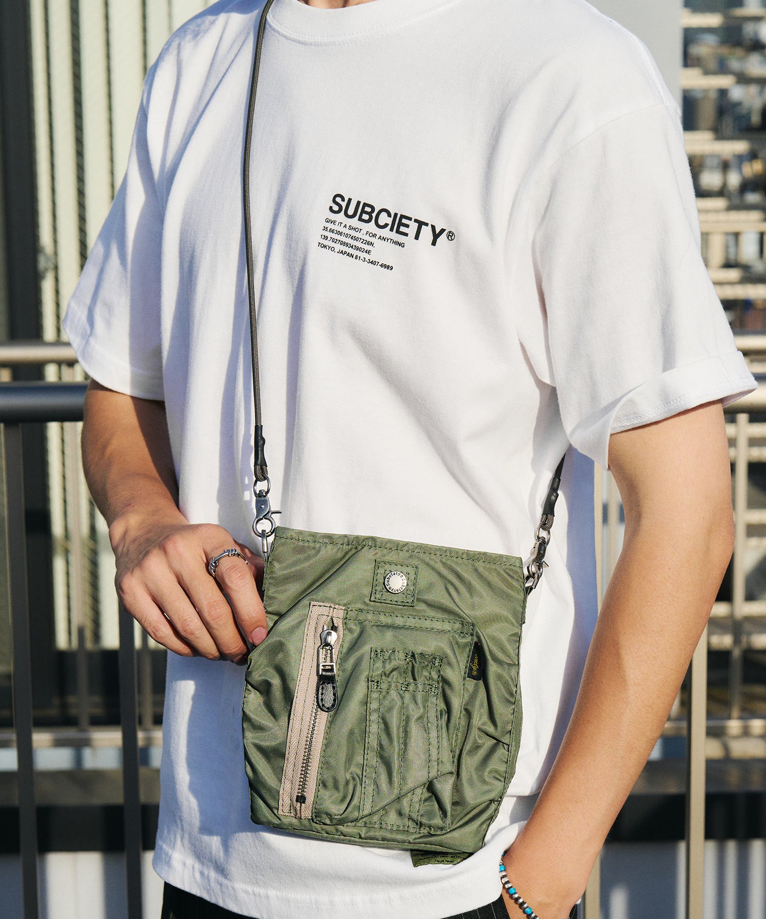MA-1 shoulder pouch