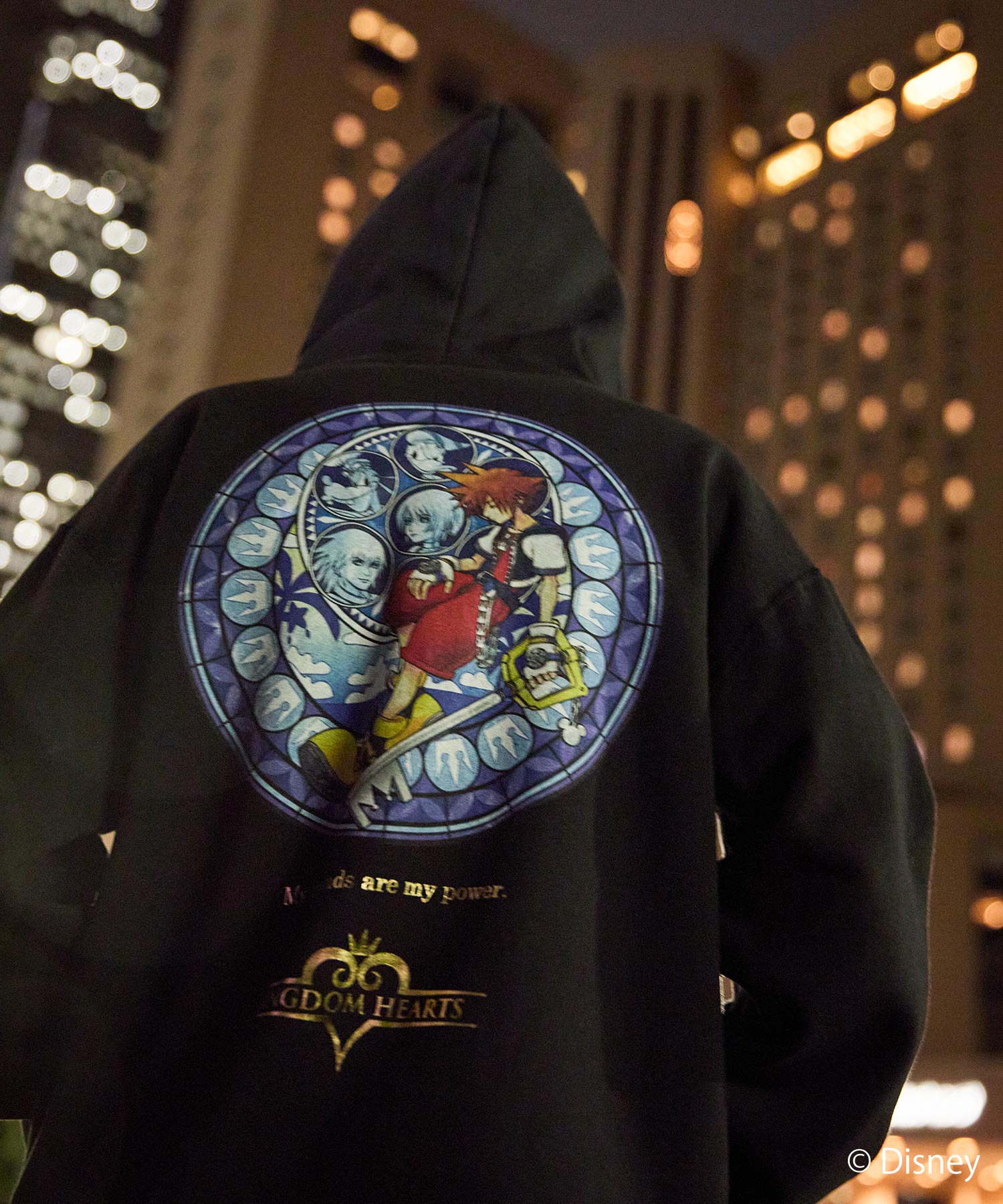 KINGDOM HEARTS / ダイブ・トゥ・ハート / zip hoodie-thumbmail-4