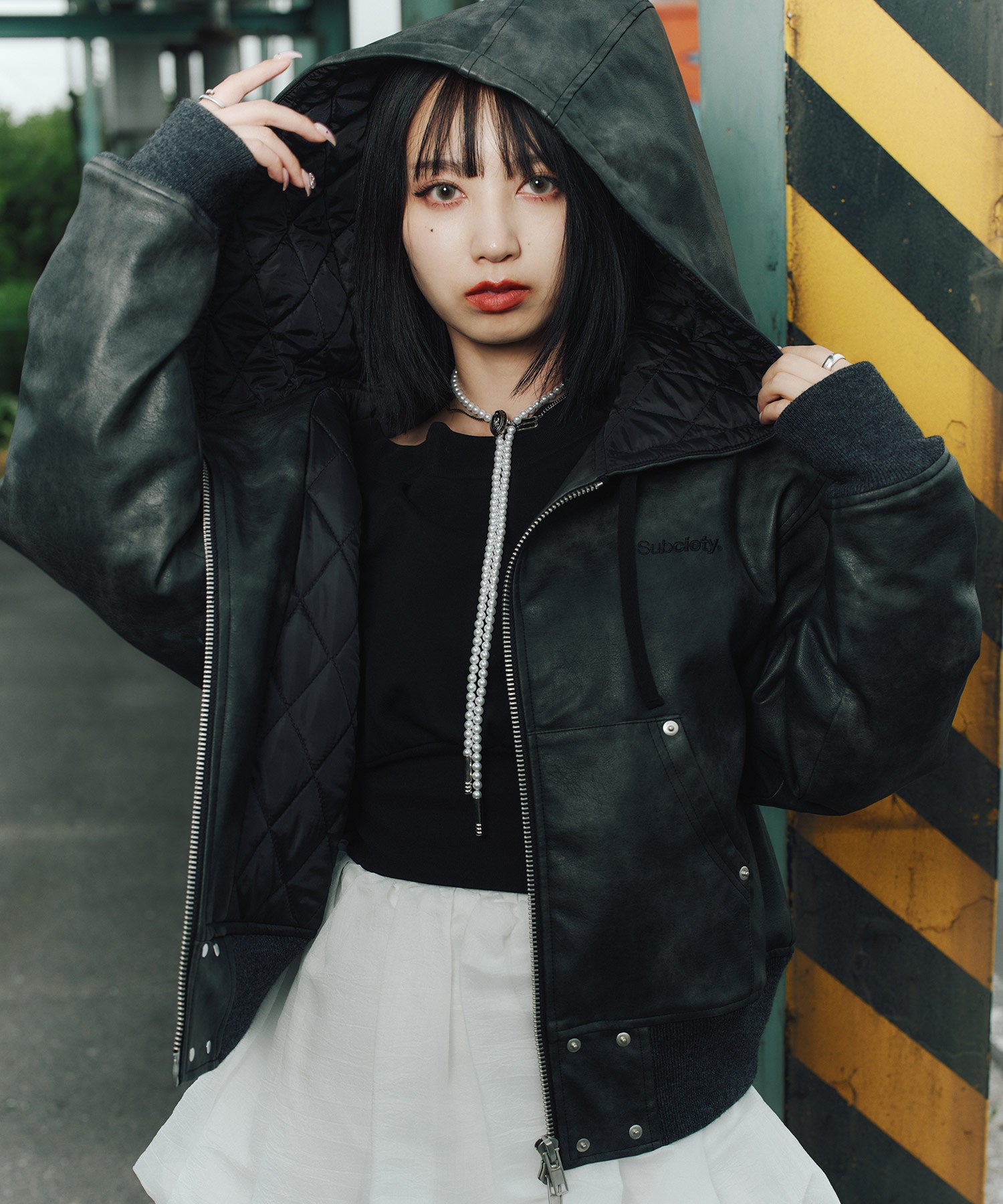 Hooded jacket [WOMEN]-thumbmail-9