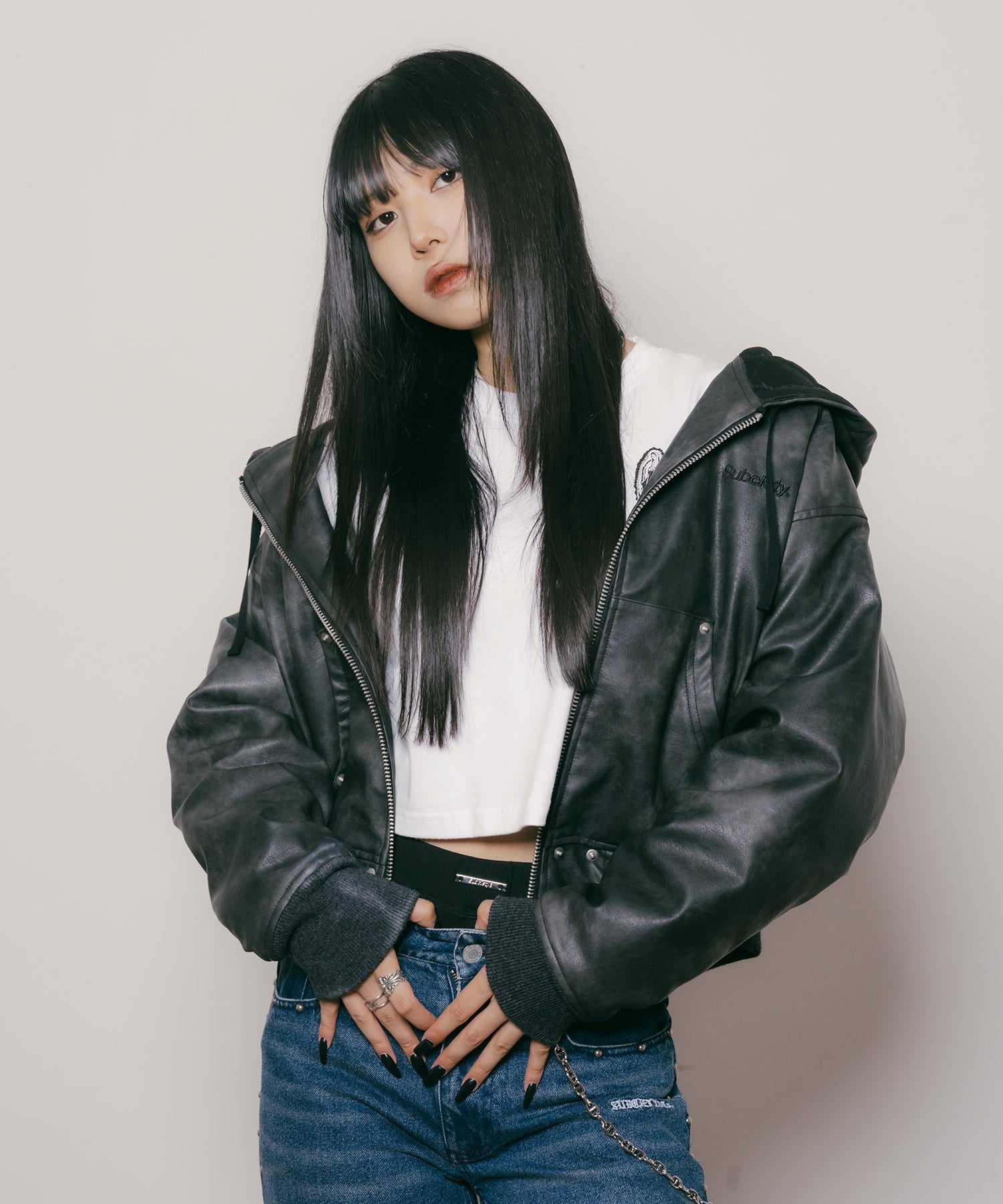 Hooded jacket [WOMEN]-thumbmail-10