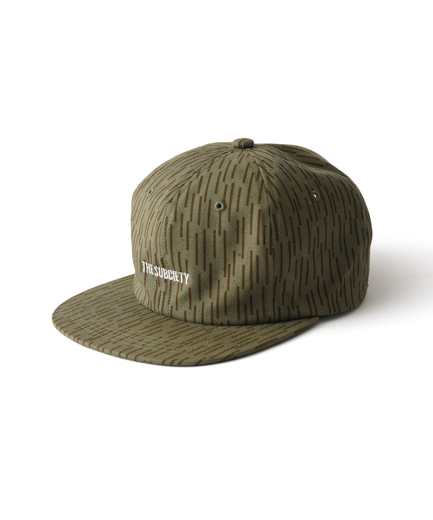 Rain drop camo tent cap