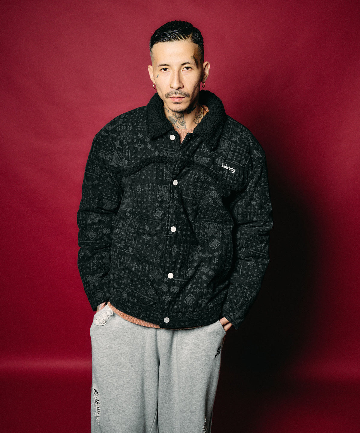 Bandanna corduroy ranch jacket-thumbmail-4