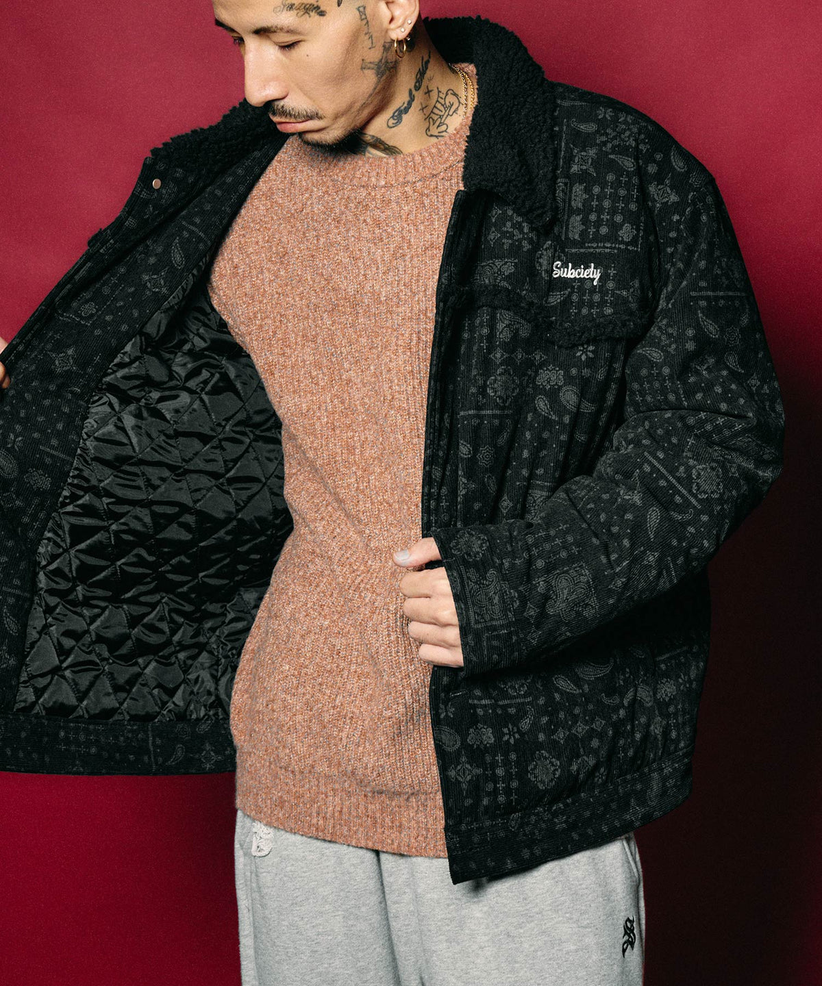Bandanna corduroy ranch jacket-thumbmail-7