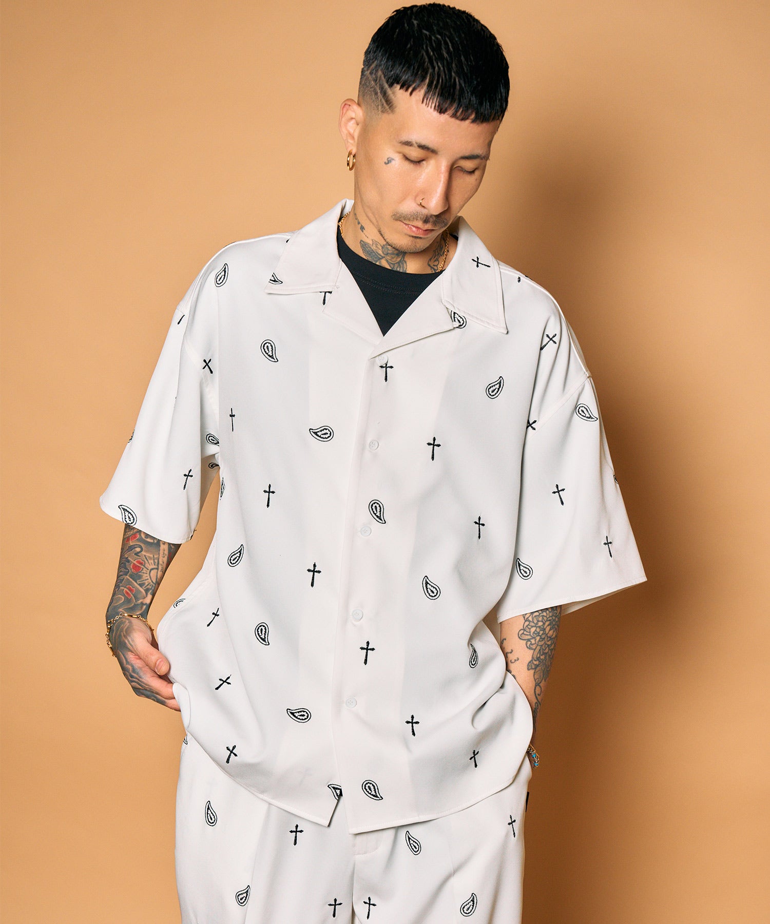 All-over embroidered shirt-thumbmail-6