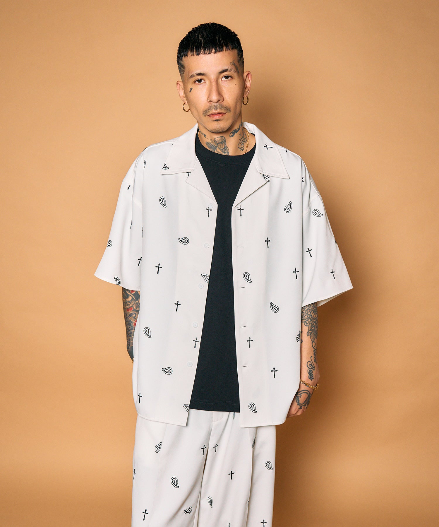 All-over embroidered shirt-thumbmail-5