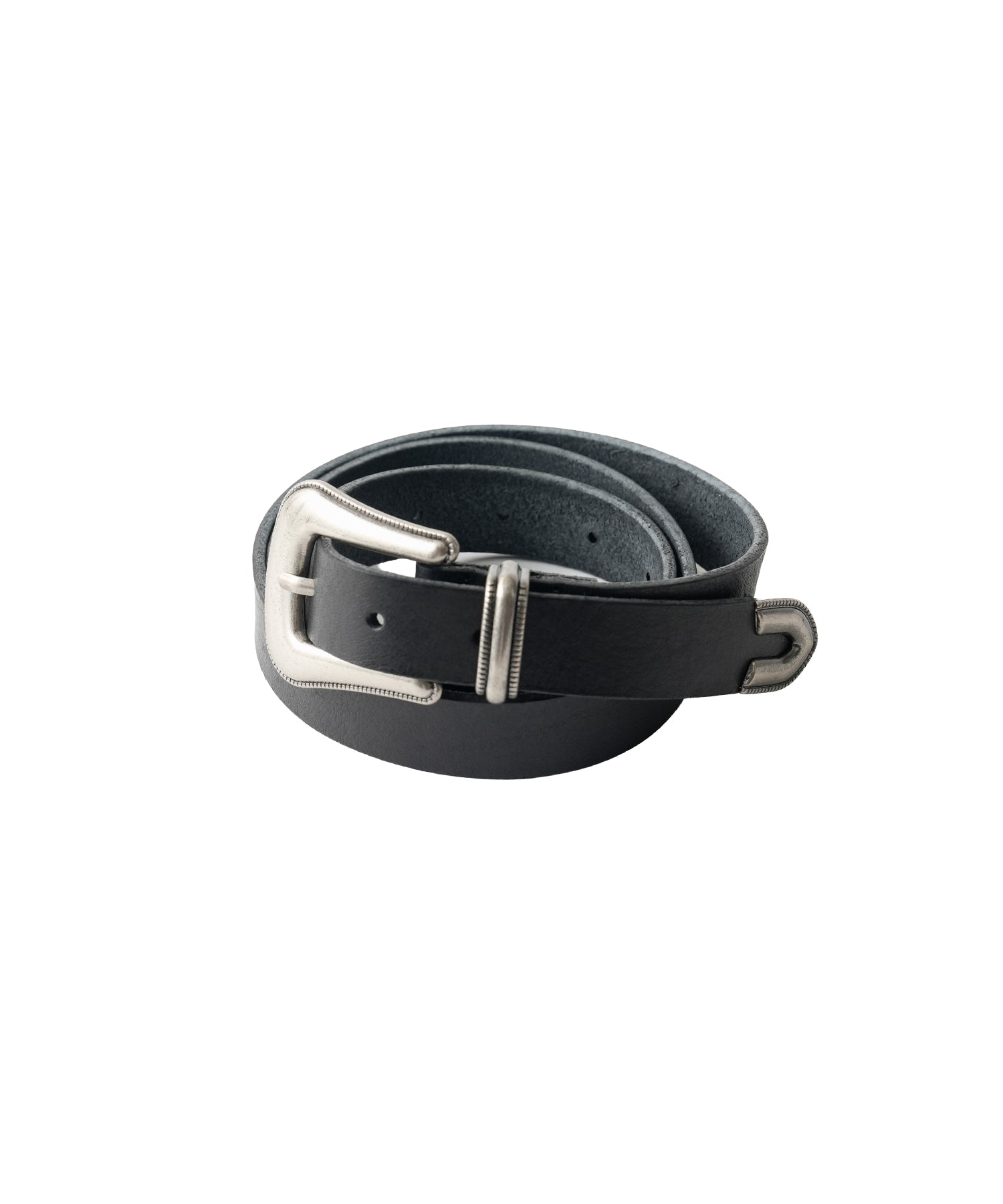 Hook buckle Leather belt