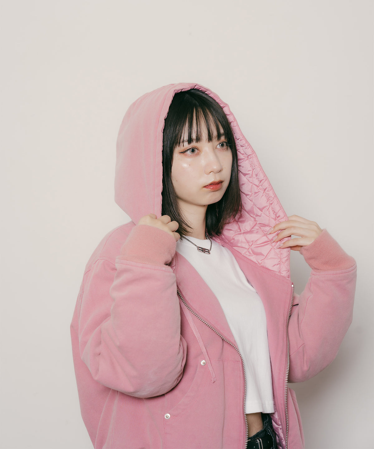Hooded jacket [WOMEN]-thumbmail-16