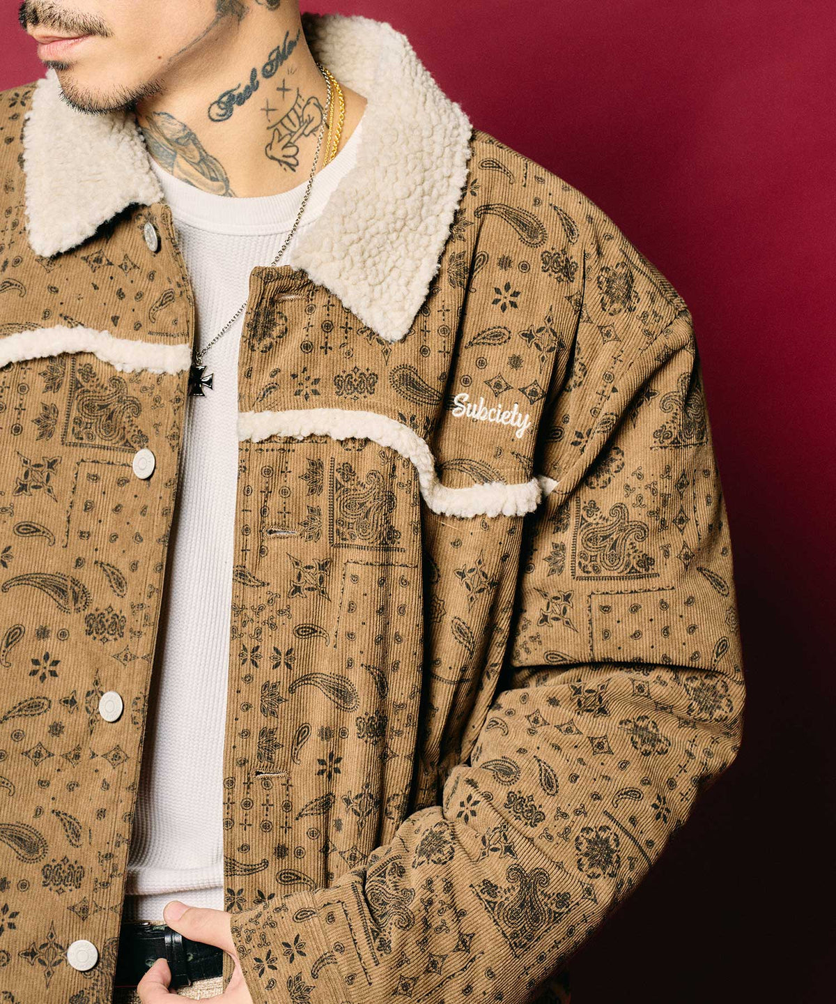 Bandanna corduroy ranch jacket-thumbmail-13