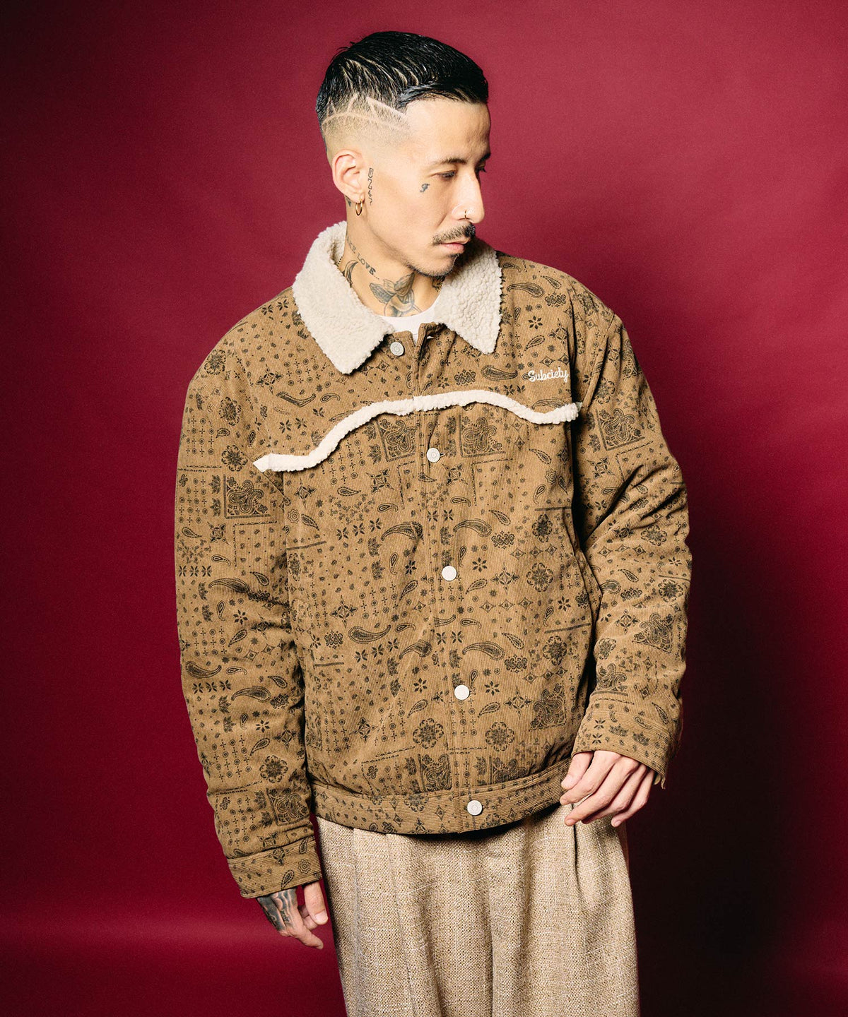 Bandanna corduroy ranch jacket-thumbmail-9