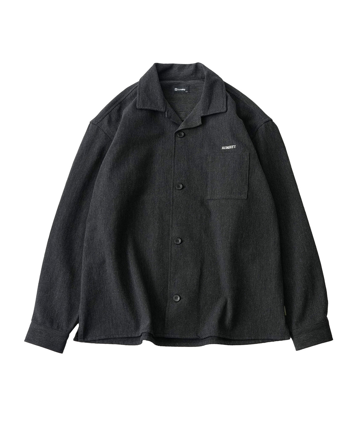 Wool open collar shirt-thumbmail-7