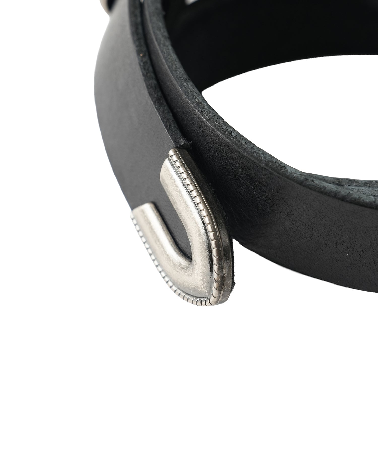 Hook buckle Leather belt