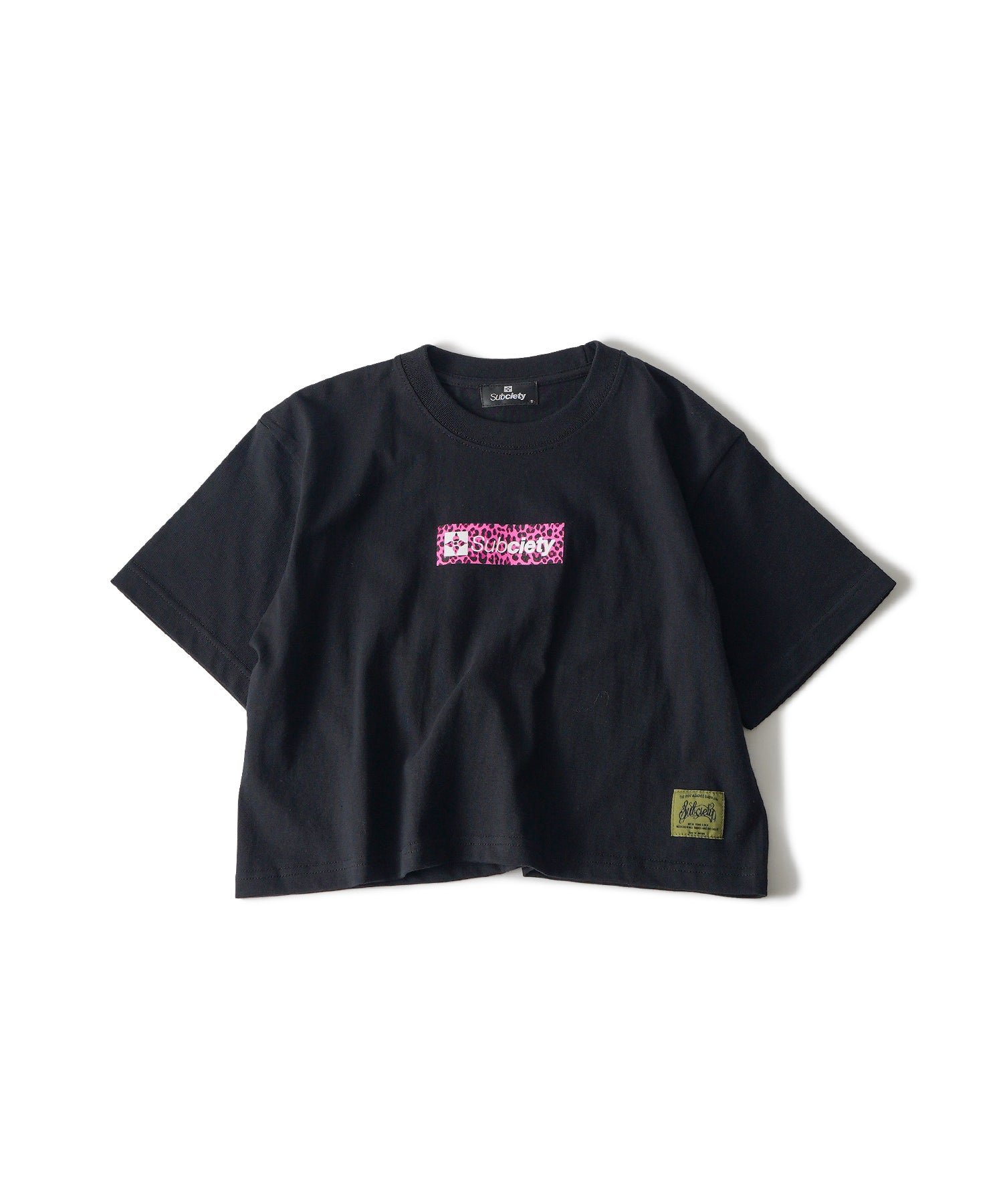 Cropped leopard box tee【WOMEN】-thumbmail-18