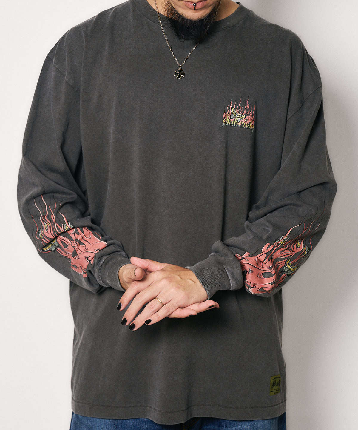 Hell fire L/S tee-thumbmail-3
