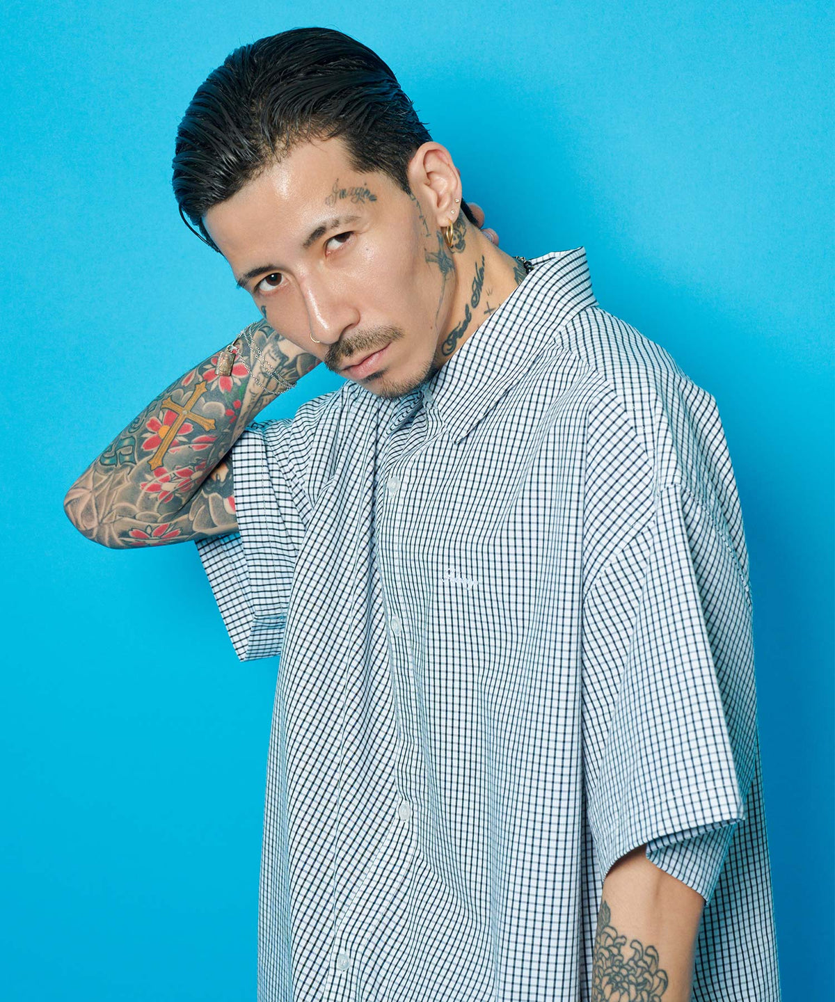 Essential mini check shirt-thumbmail-7
