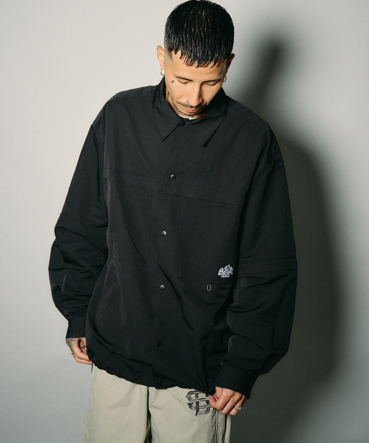 Detachable sleeve ripstop shirt-thumbmail-6