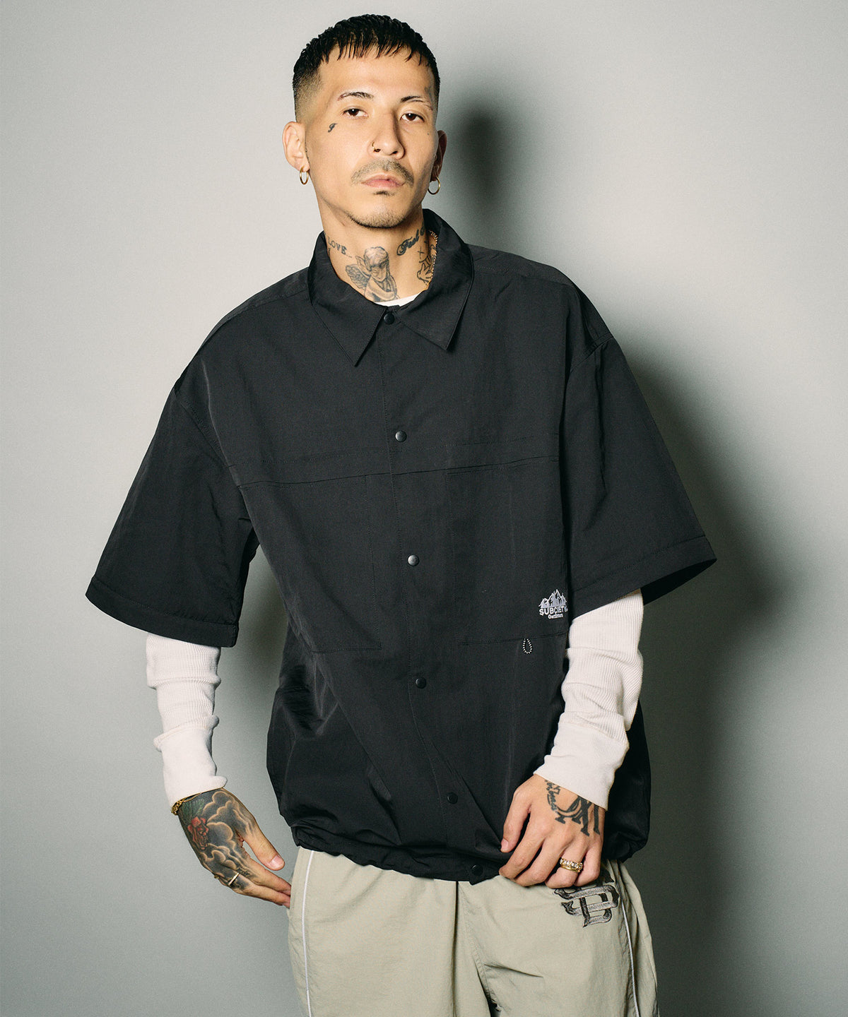Detachable sleeve ripstop shirt-thumbmail-10