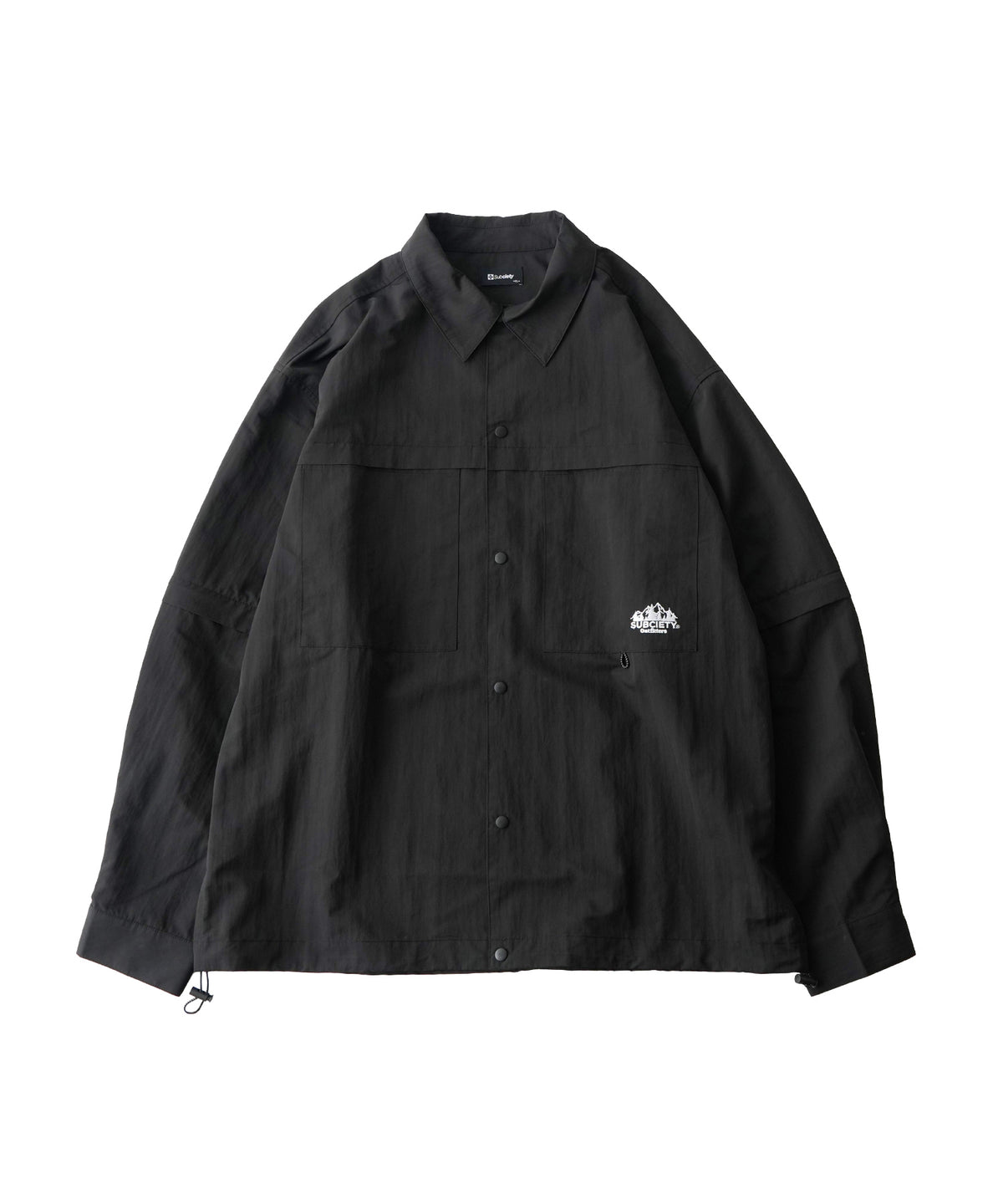 Detachable sleeve ripstop shirt-thumbmail-4