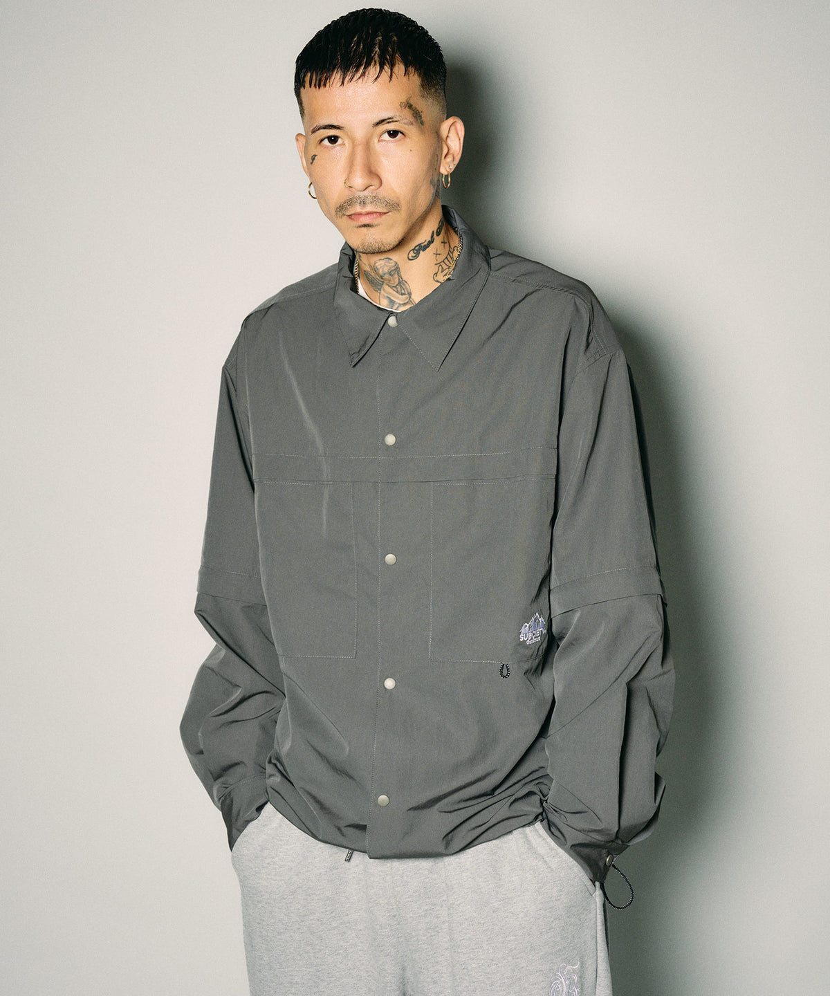 Detachable sleeve ripstop shirt-thumbmail-12