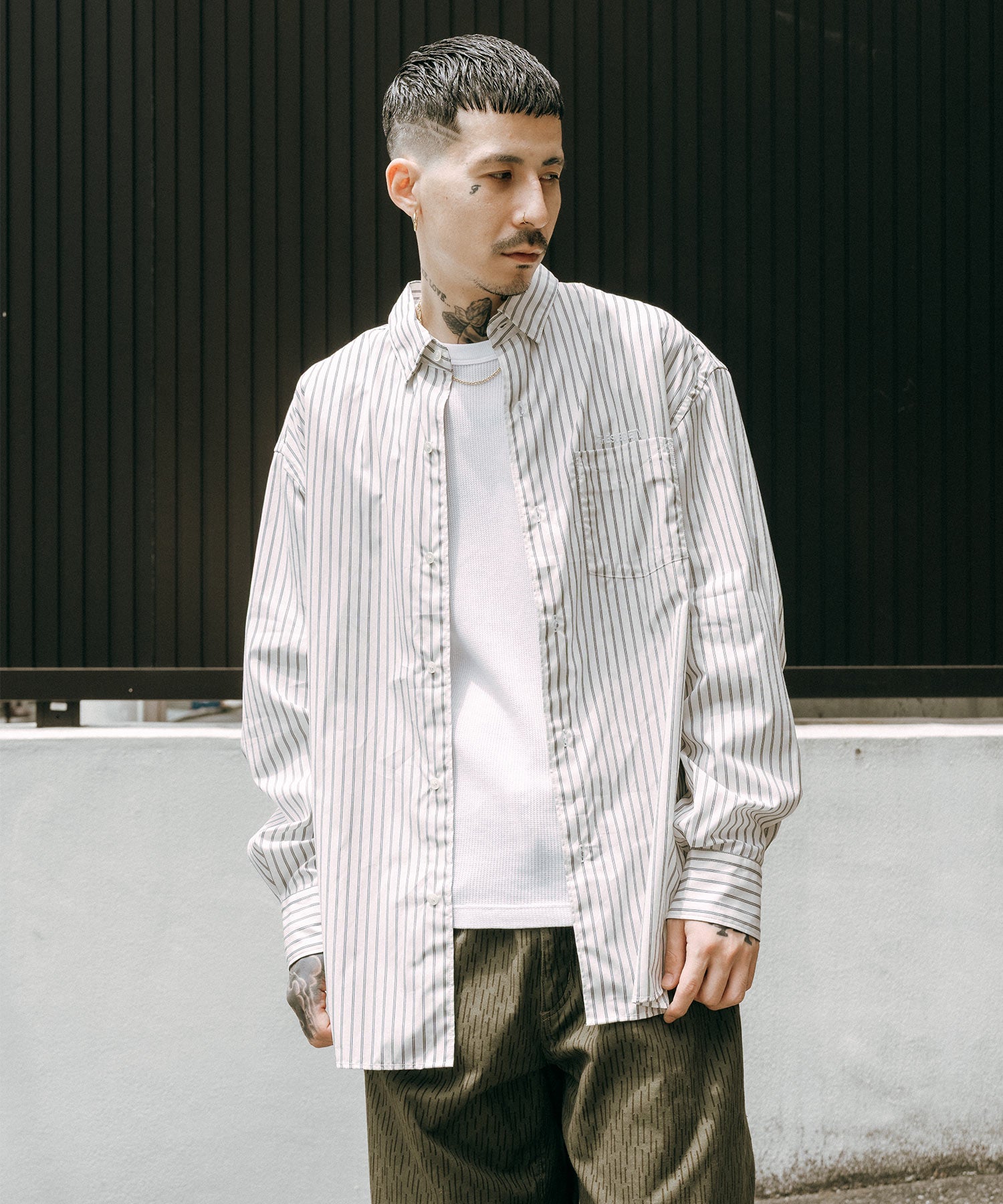 Supima cotton stripe shirt-thumbmail-5