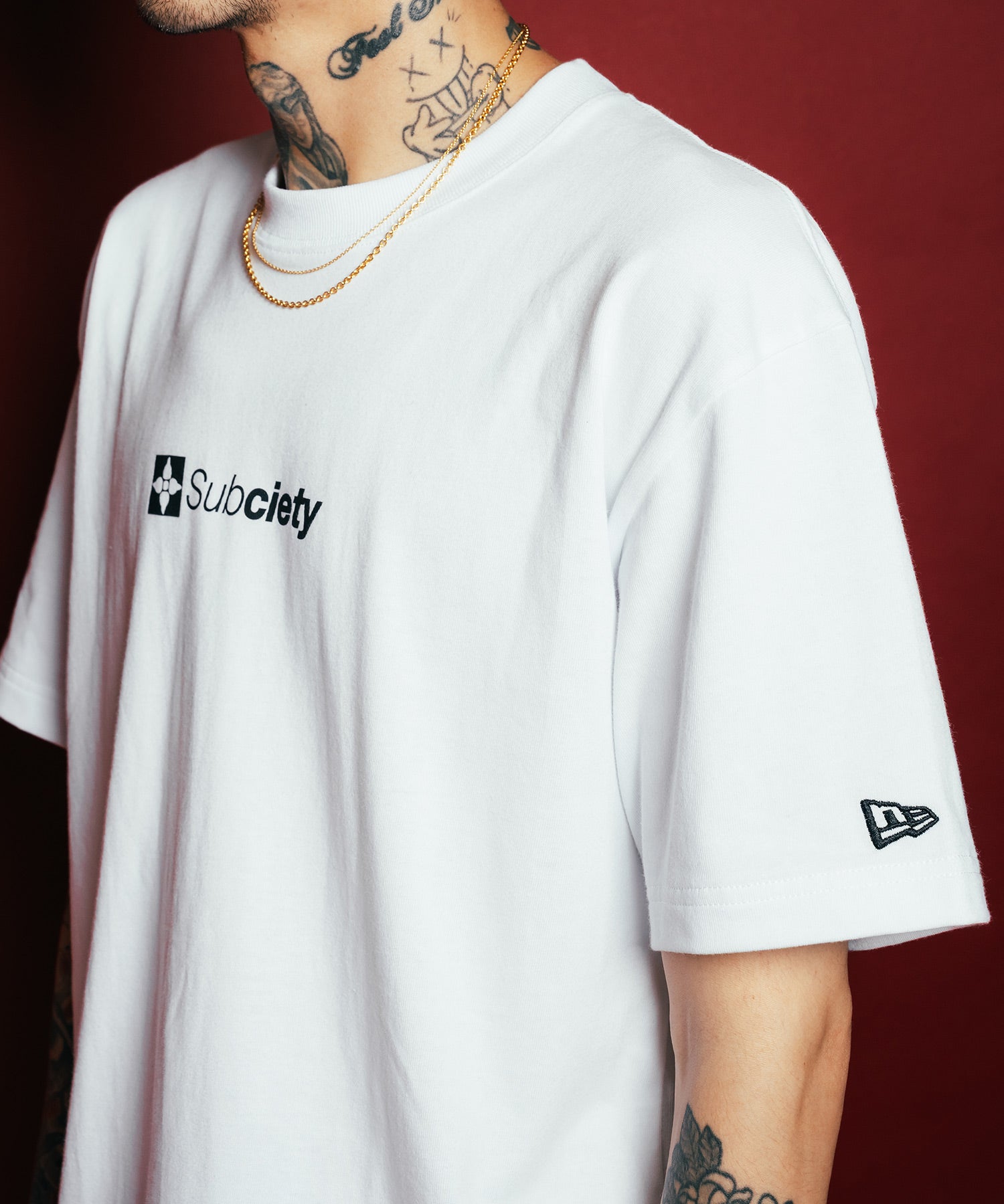 S/S Cotton Tee Subciety × New Era?-thumbmail-10