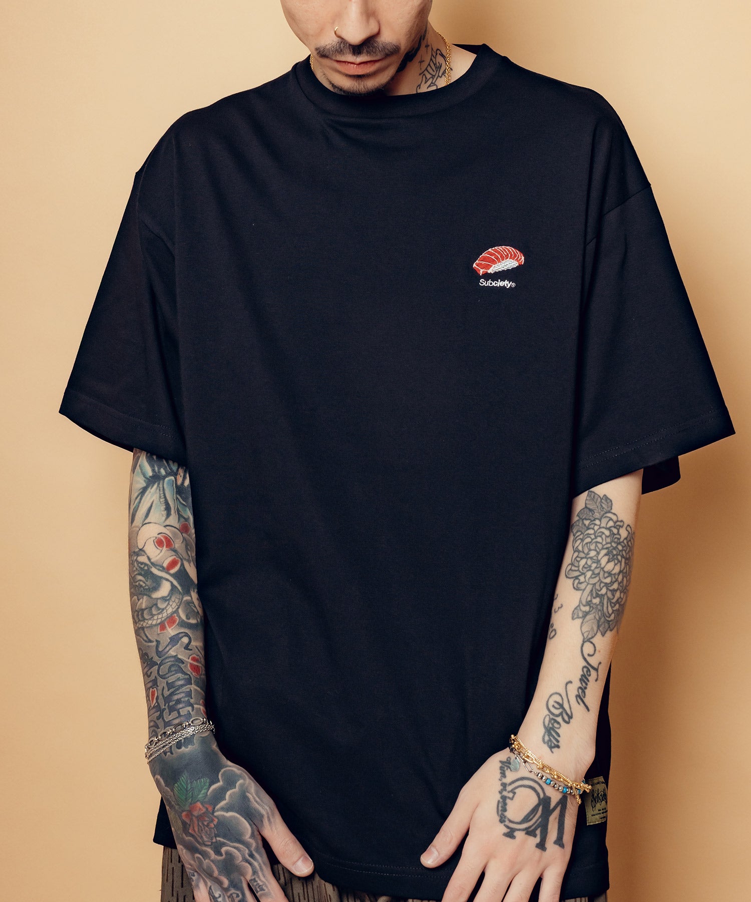 Embroidery sushi tee-thumbmail-2
